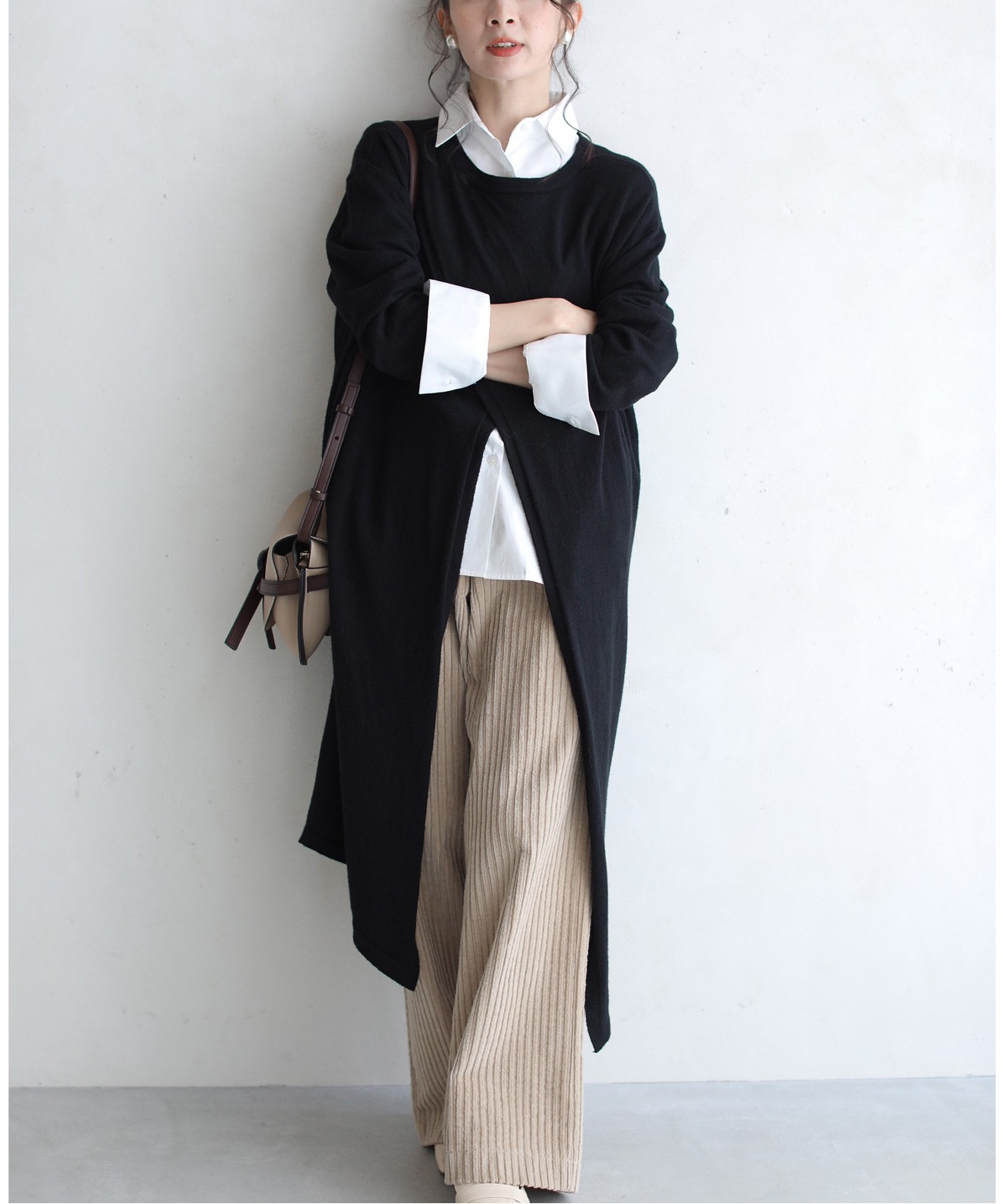 10通りのコーデが楽しめるスリットワンピース Ssssgroup Com