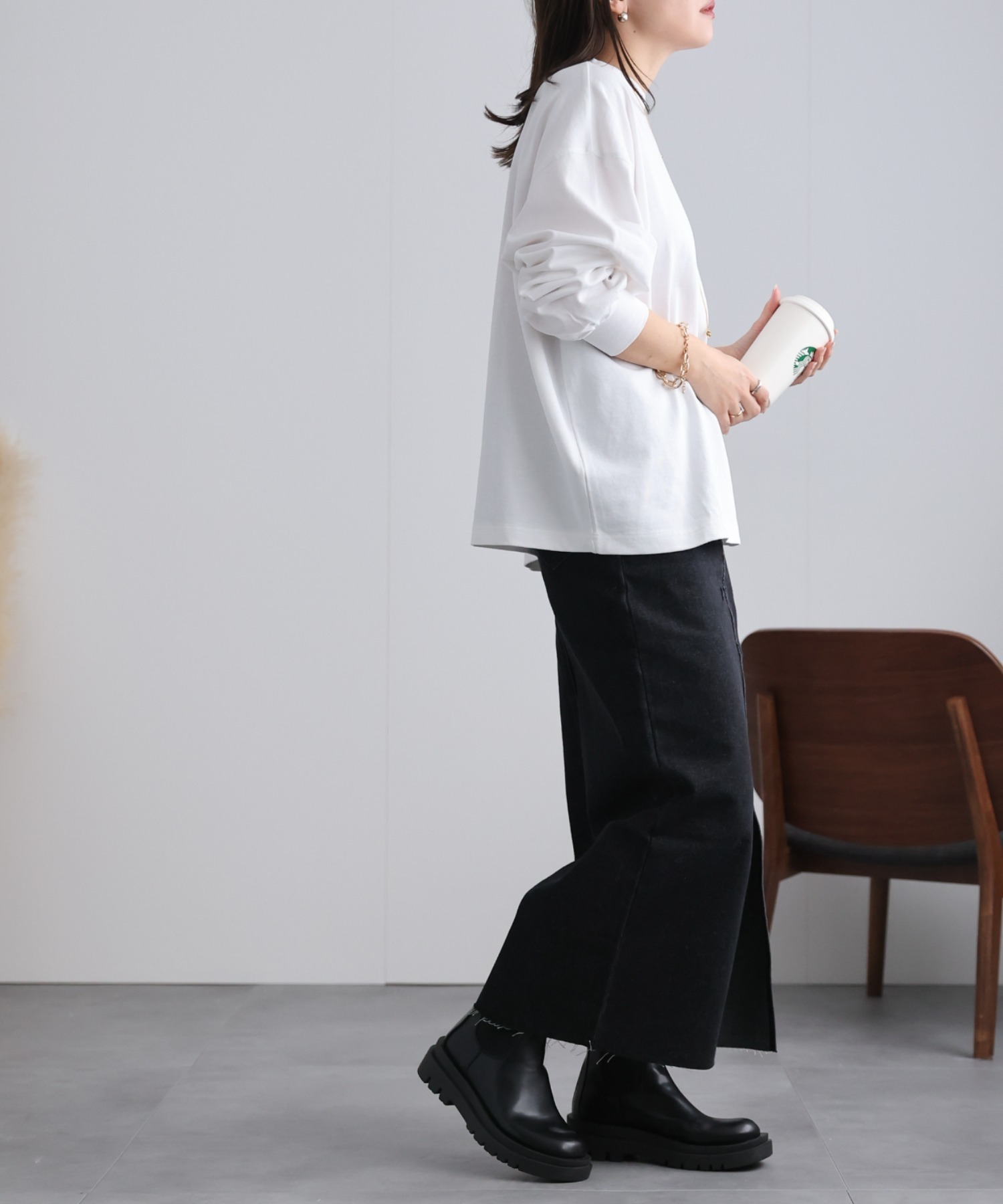 model:162㎝　着用サイズ:FREE