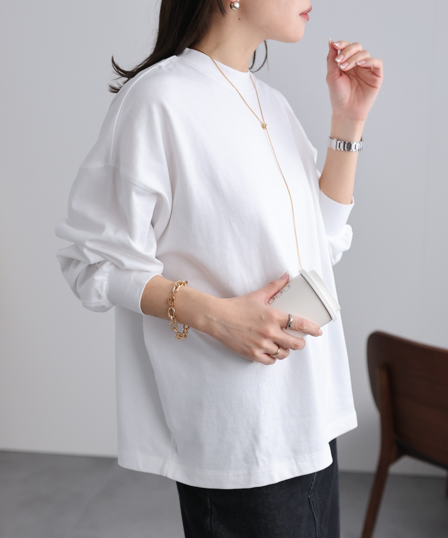 model:162㎝　着用サイズ:FREE