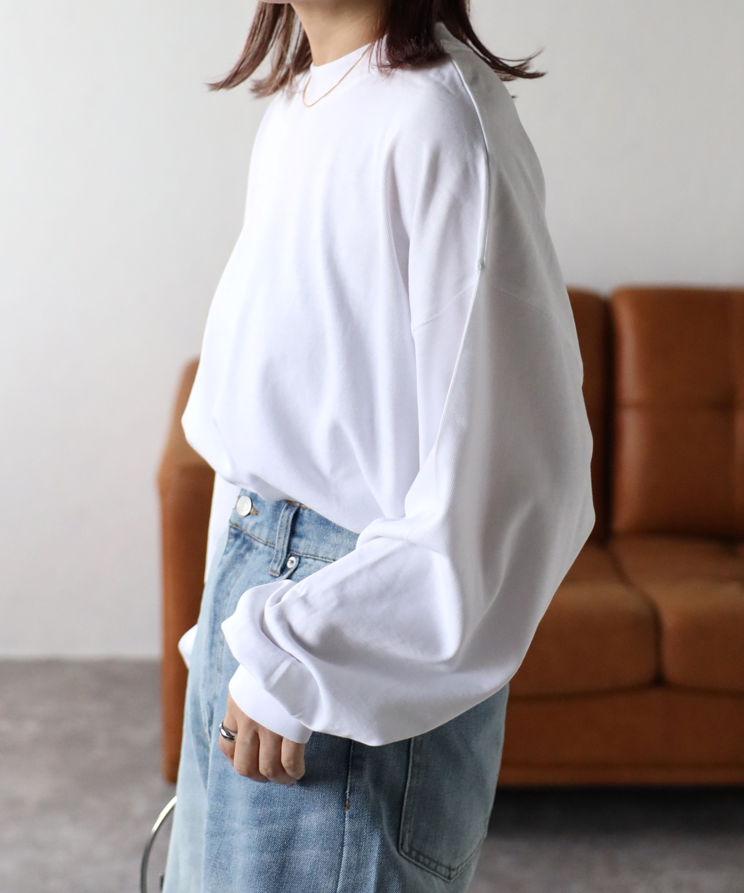 model:162㎝　着用サイズ:FREE