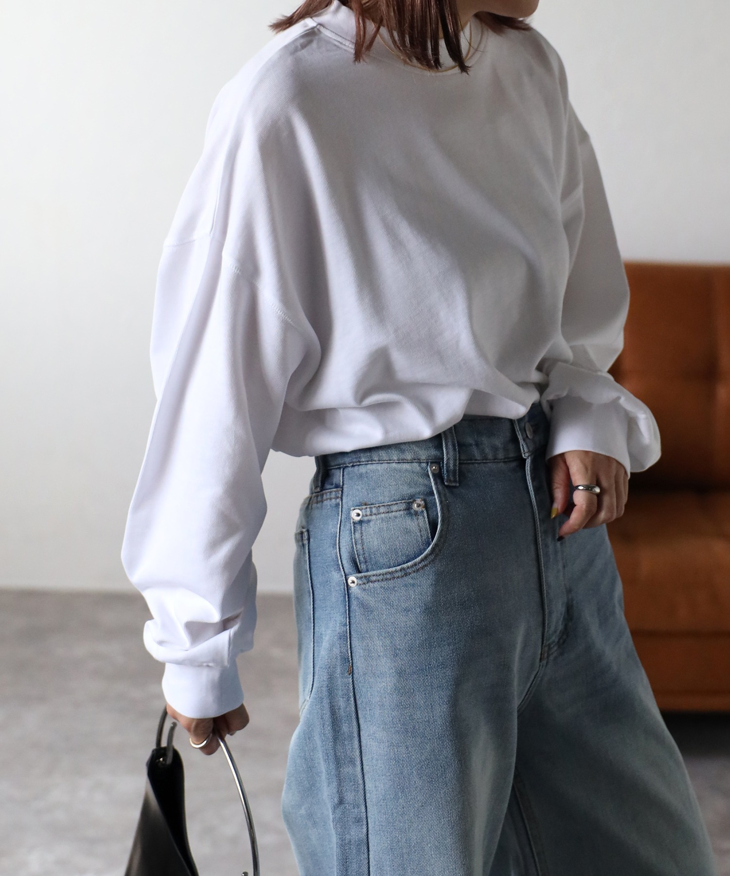 model:162㎝　着用サイズ:FREE