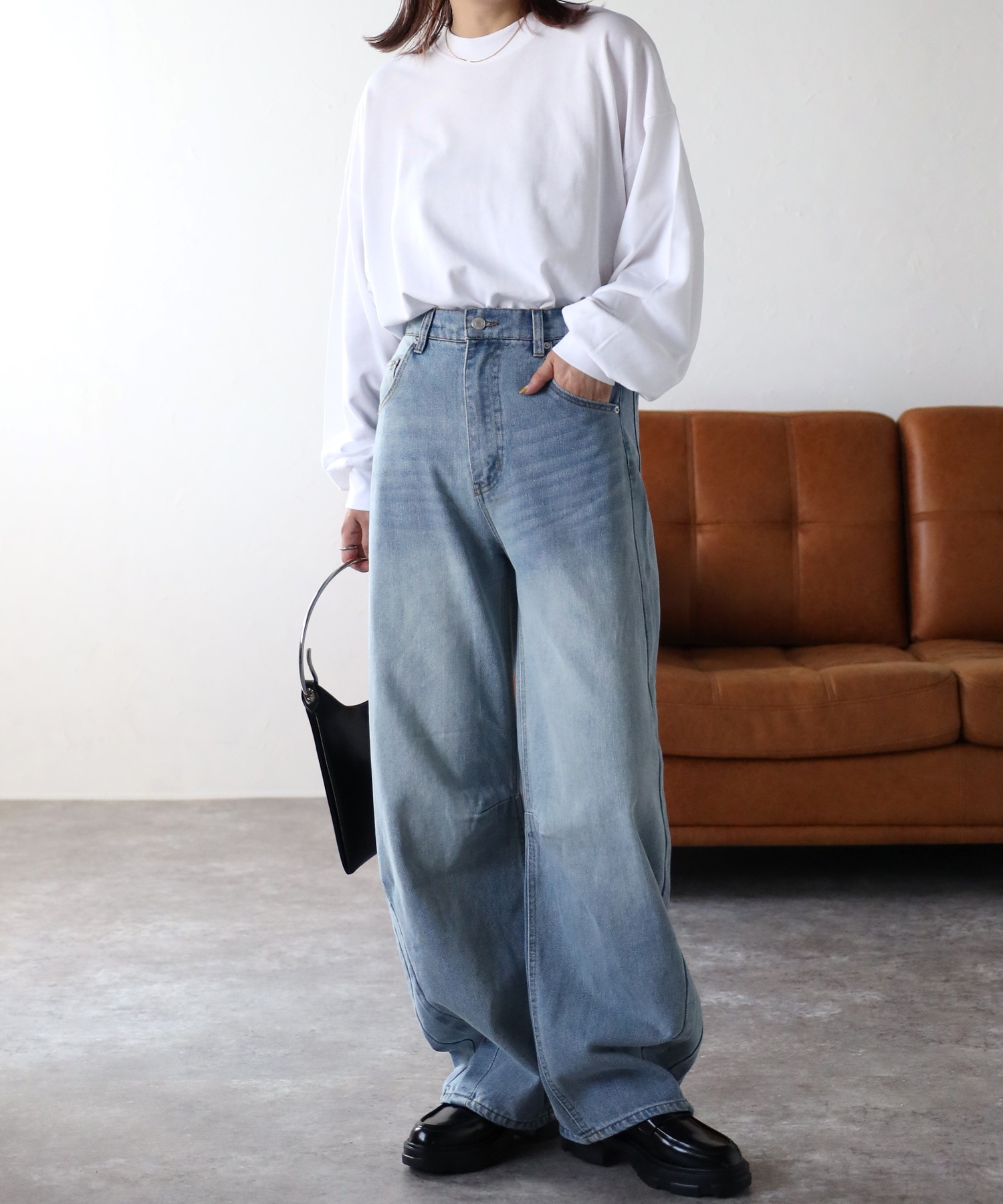 model:162㎝　着用サイズ:FREE