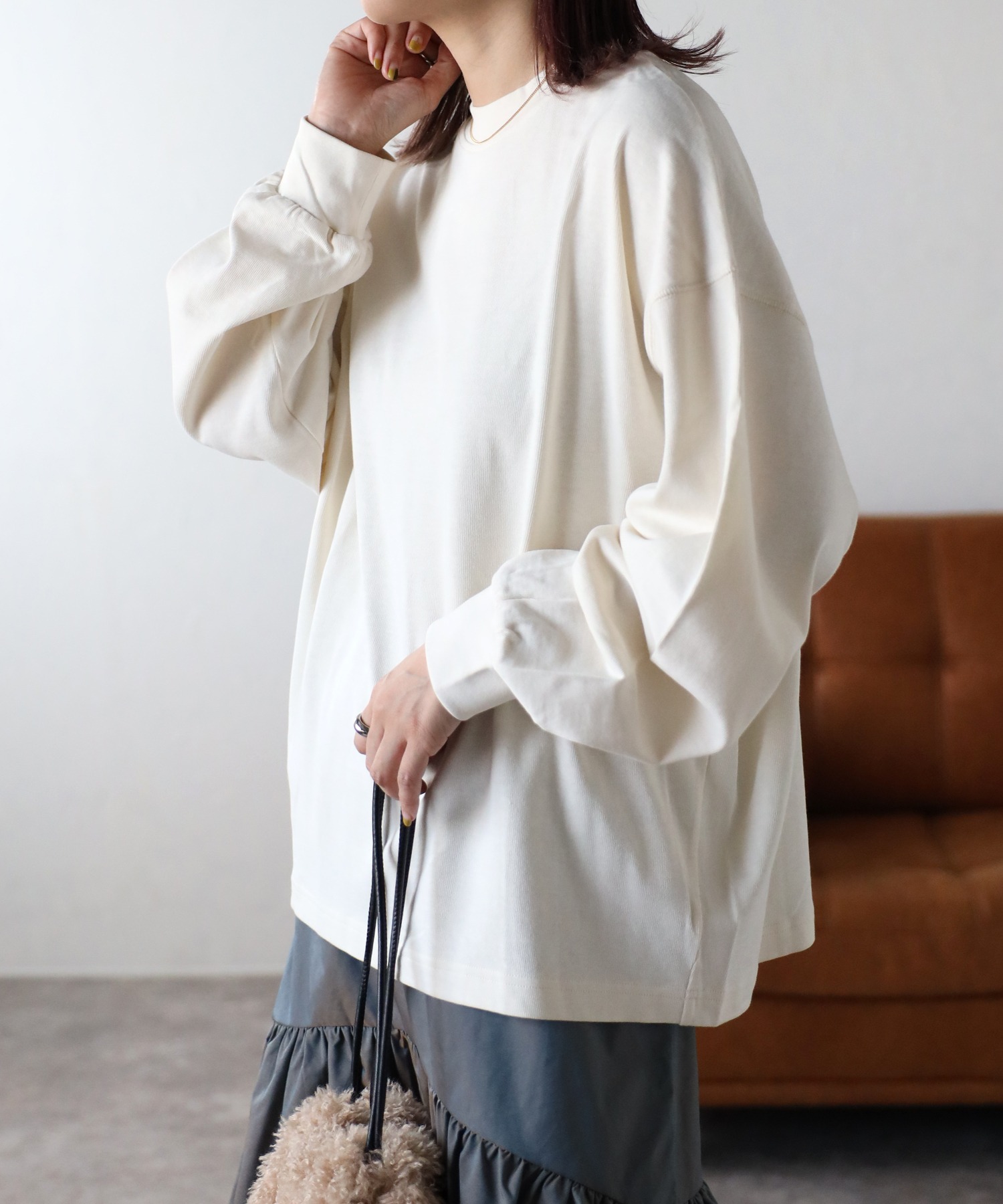 model:162㎝　着用サイズ:FREE