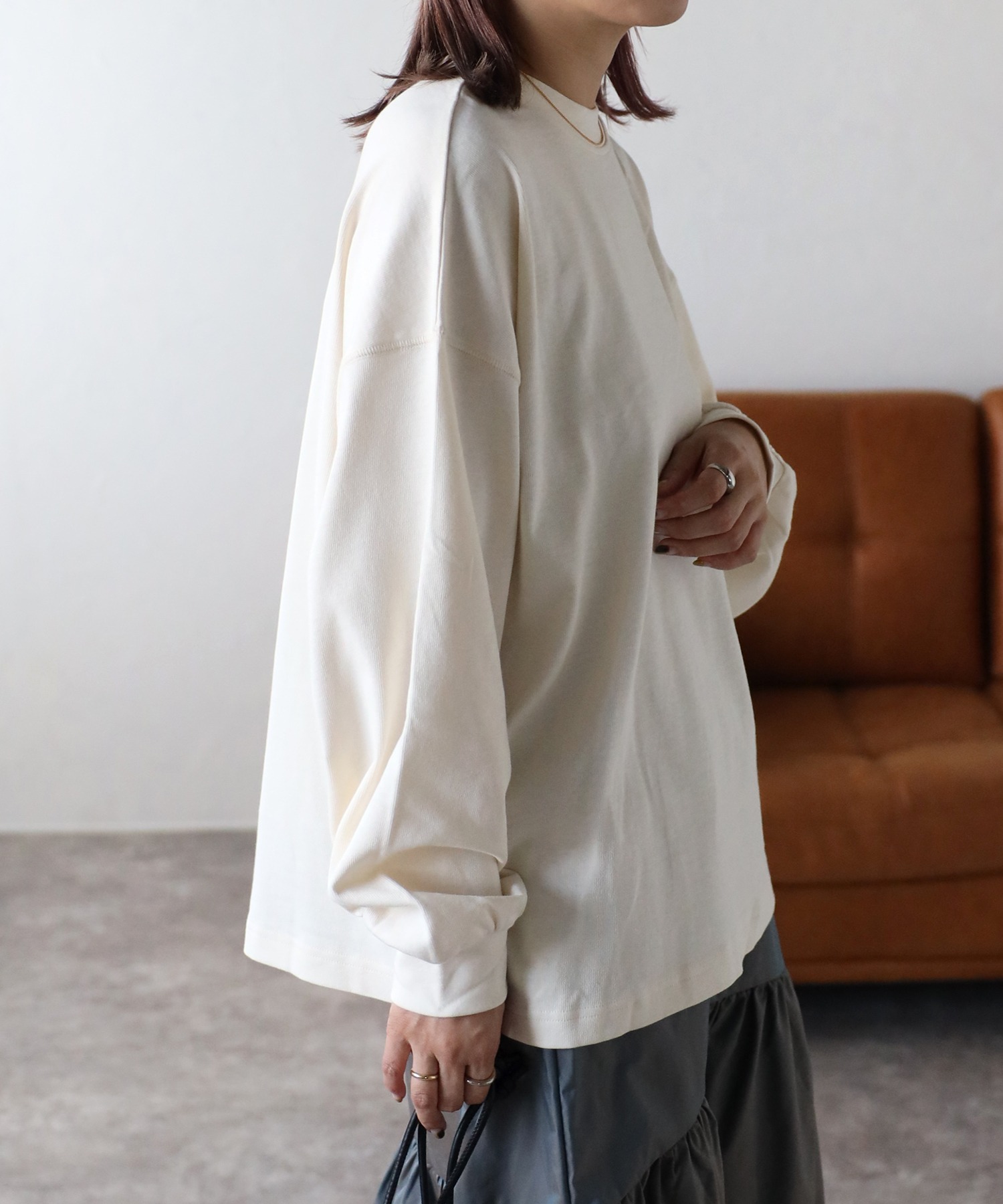 model:162㎝　着用サイズ:FREE