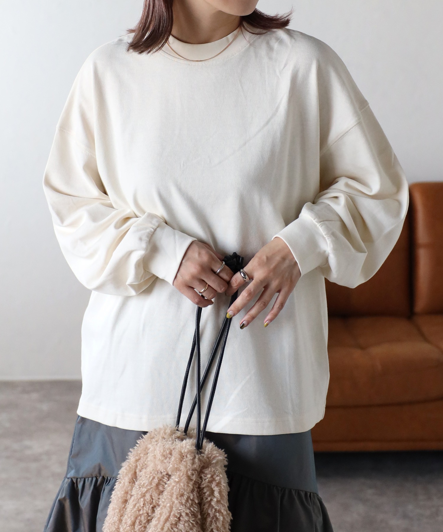 model:162㎝　着用サイズ:FREE