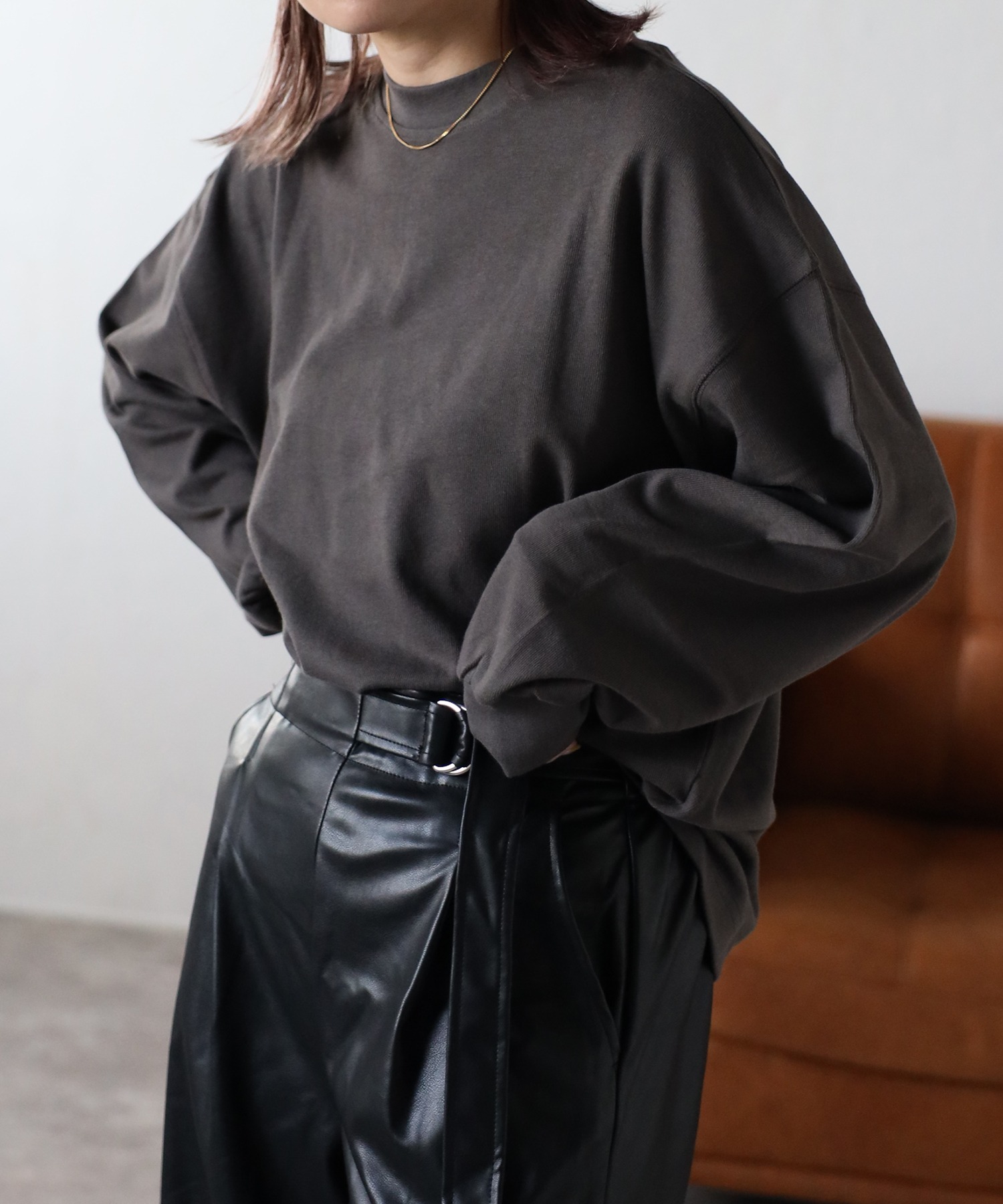 model:158㎝　着用サイズ:FREE