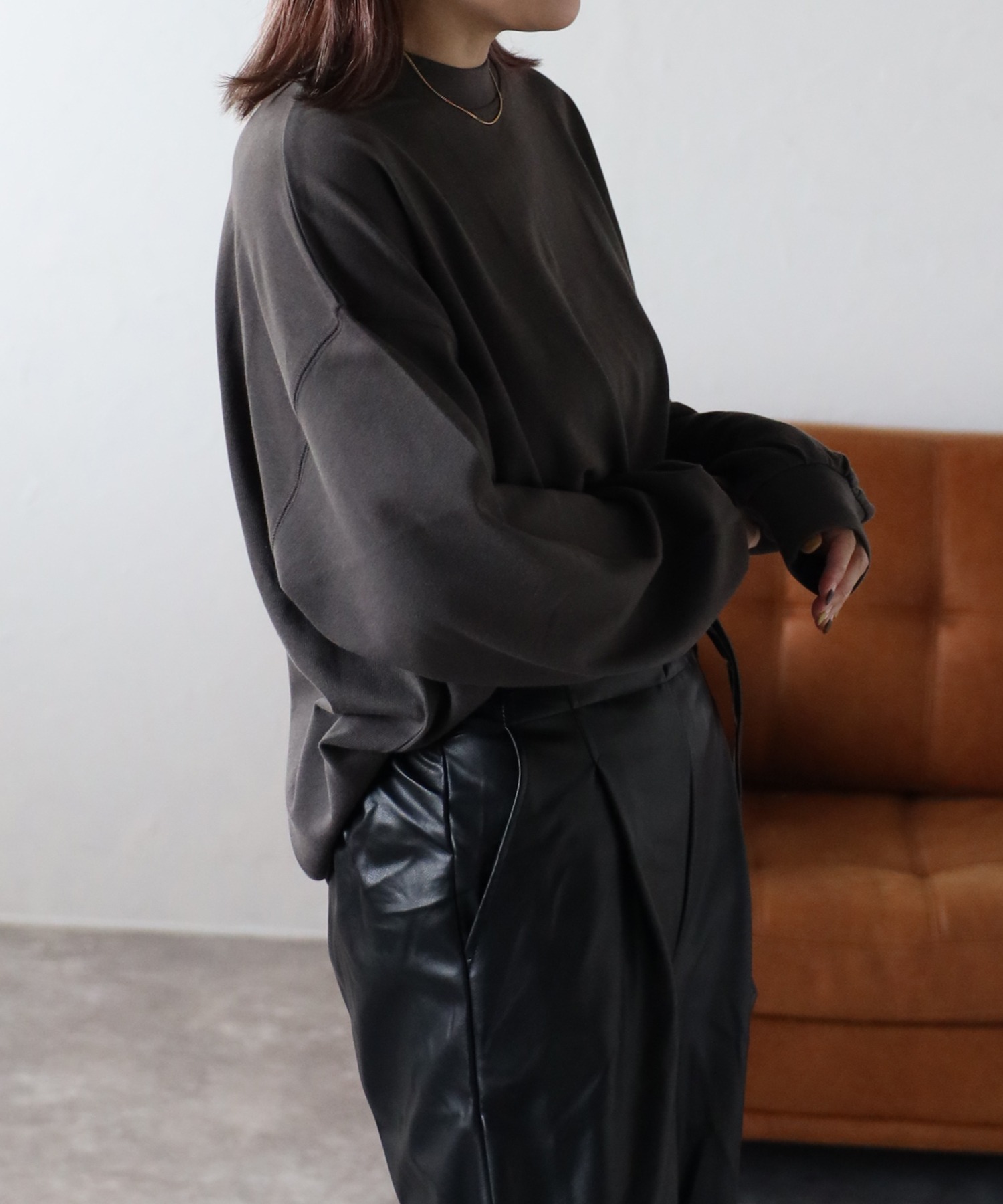 model:162㎝　着用サイズ:FREE