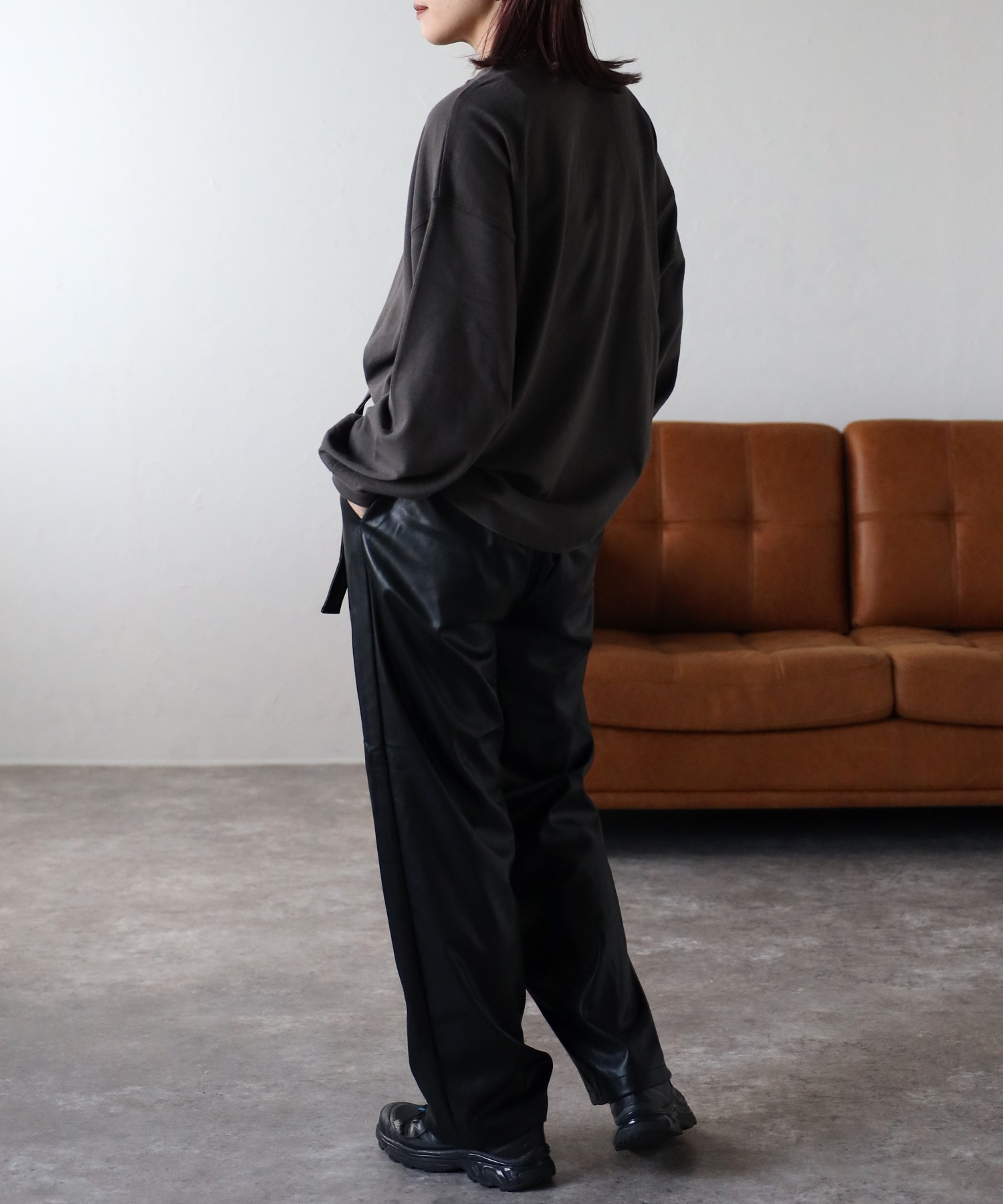 model:158㎝　着用サイズ:FREE
