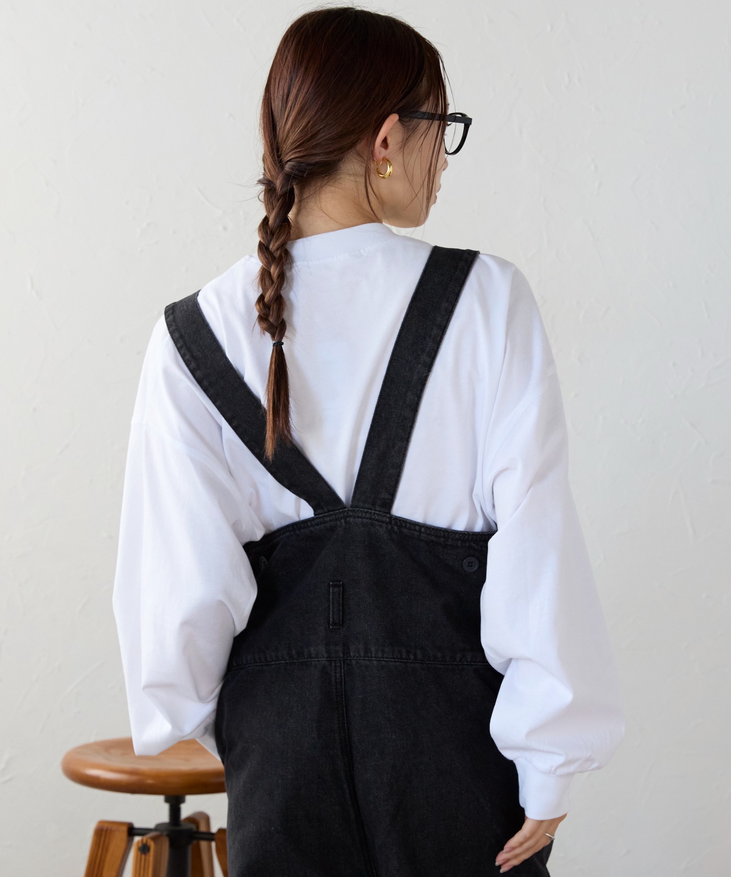 model:158㎝　着用サイズ:FREE