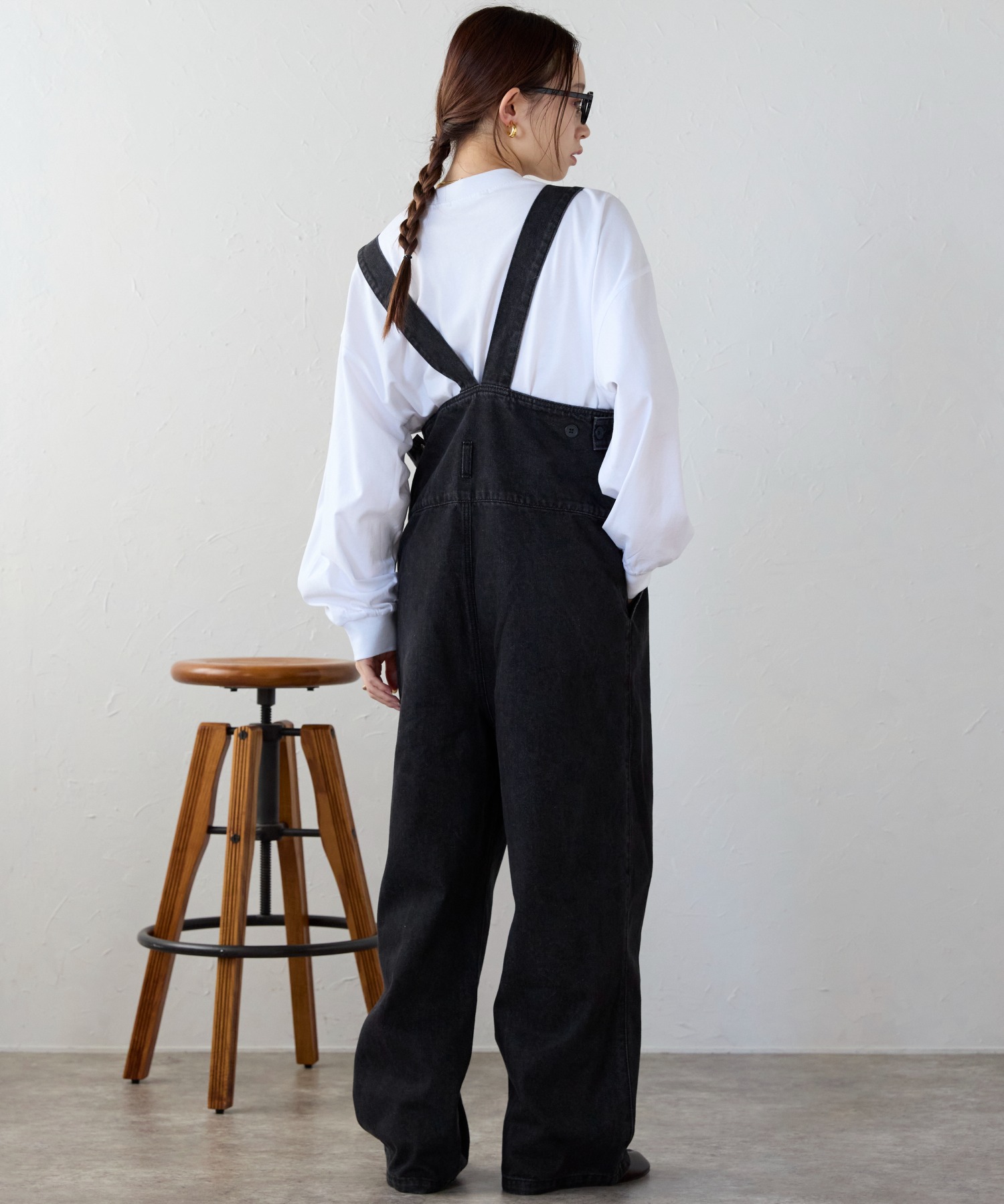 model:158㎝　着用サイズ:FREE