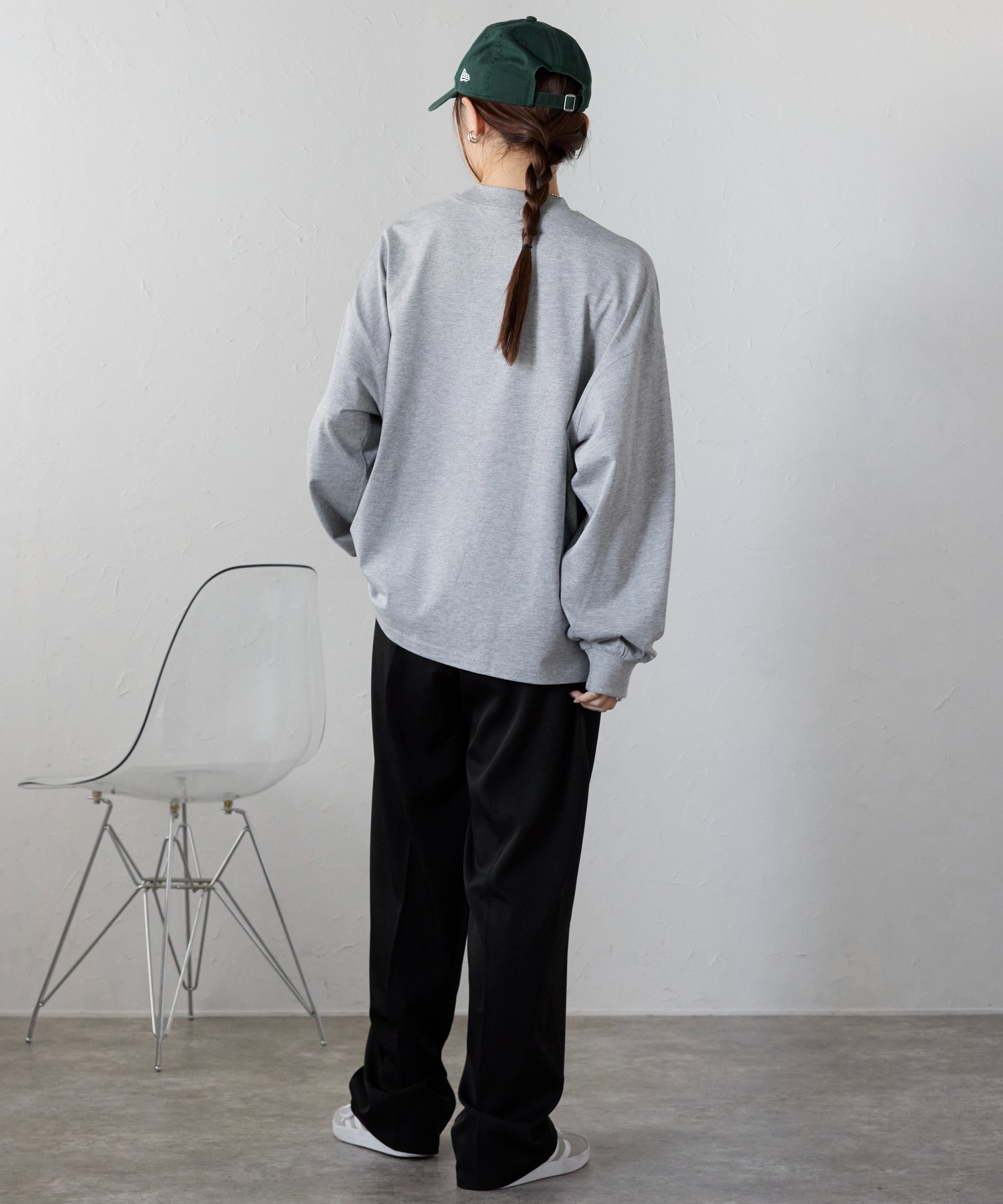 model:158㎝　着用サイズ:FREE