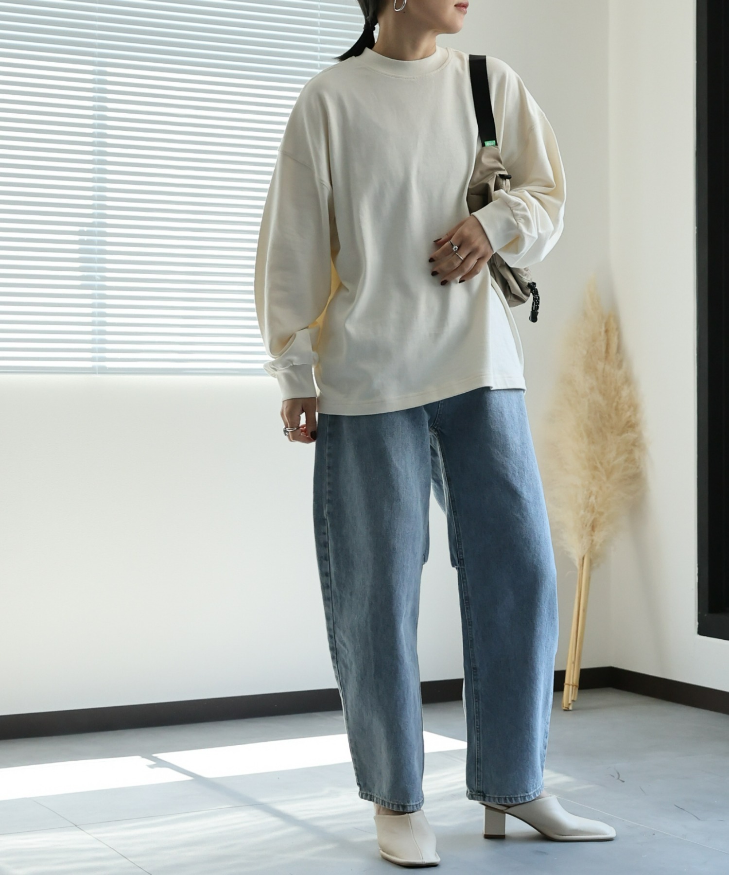 model:162㎝　着用サイズ:FREE