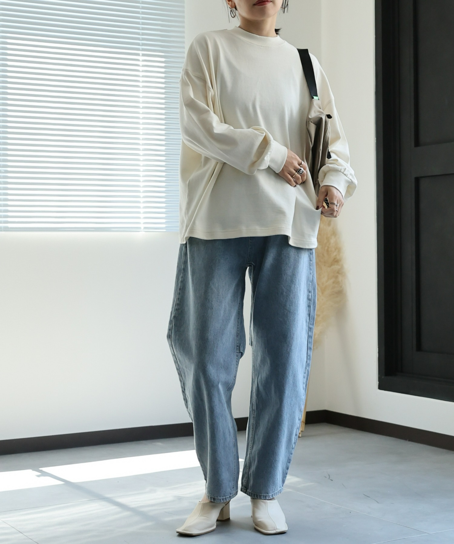 model:162㎝　着用サイズ:FREE