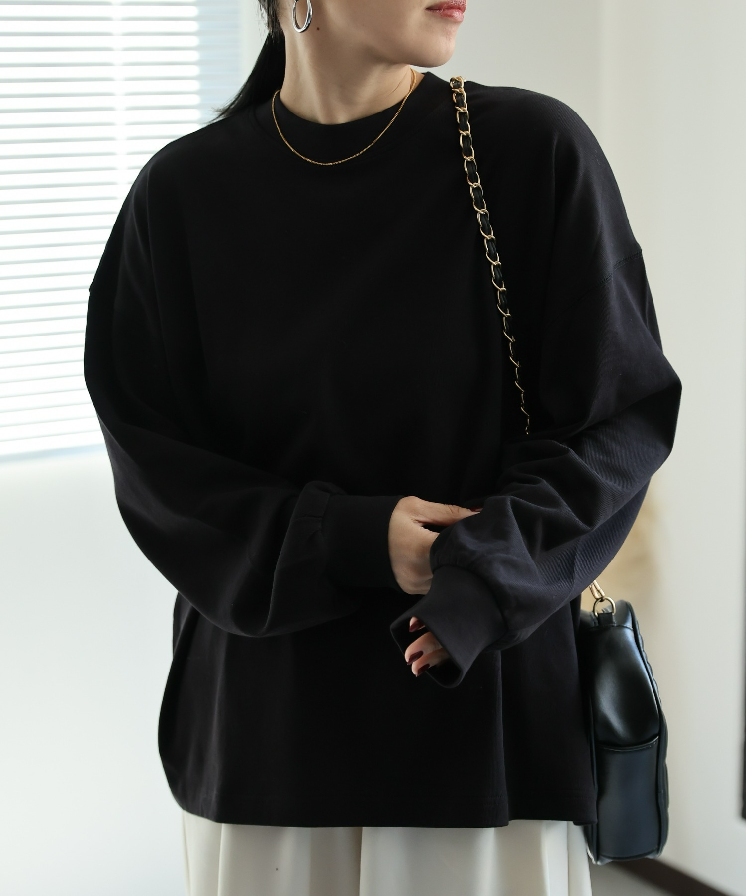 model:162㎝　着用サイズ:FREE