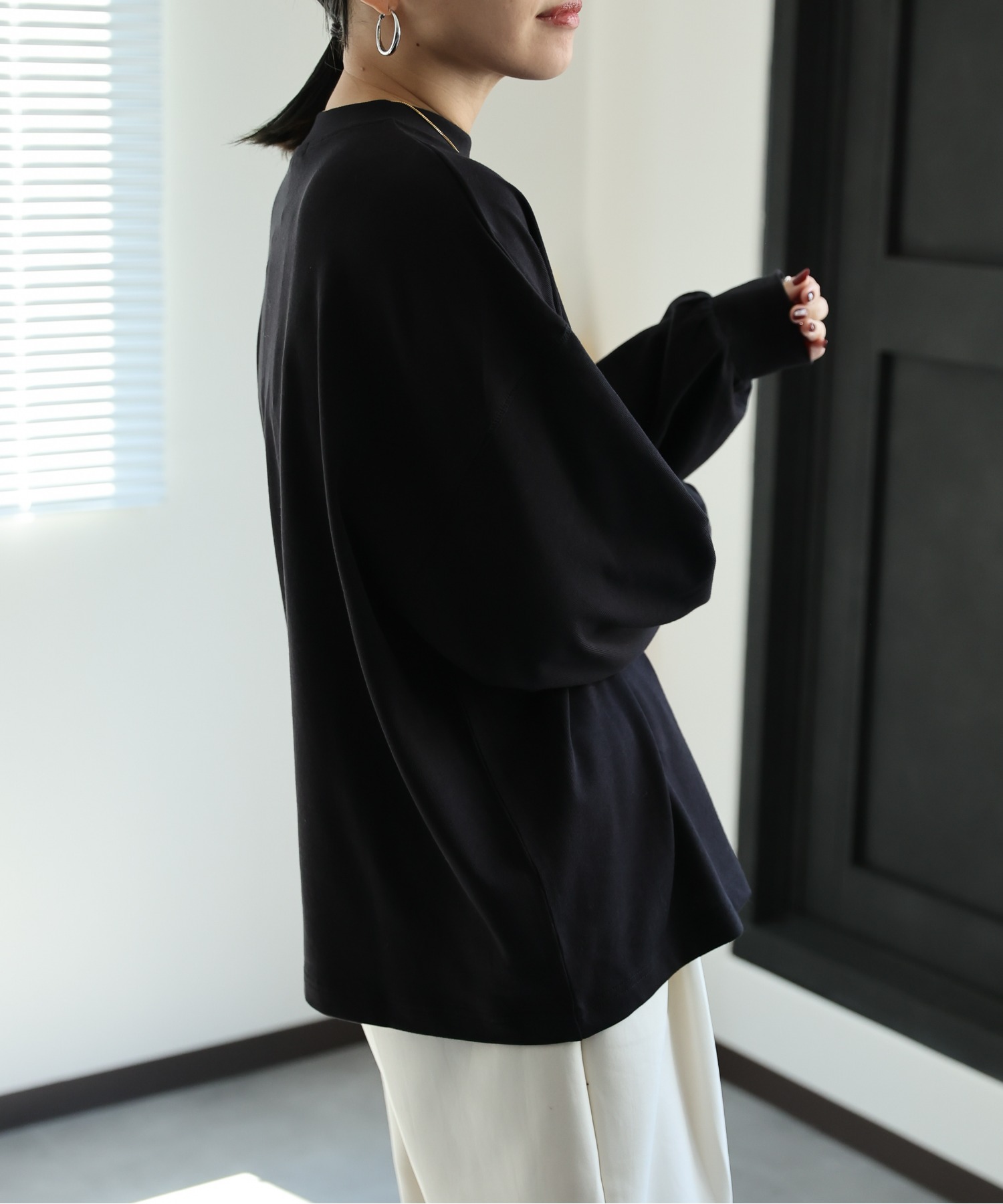 model:162㎝　着用サイズ:FREE