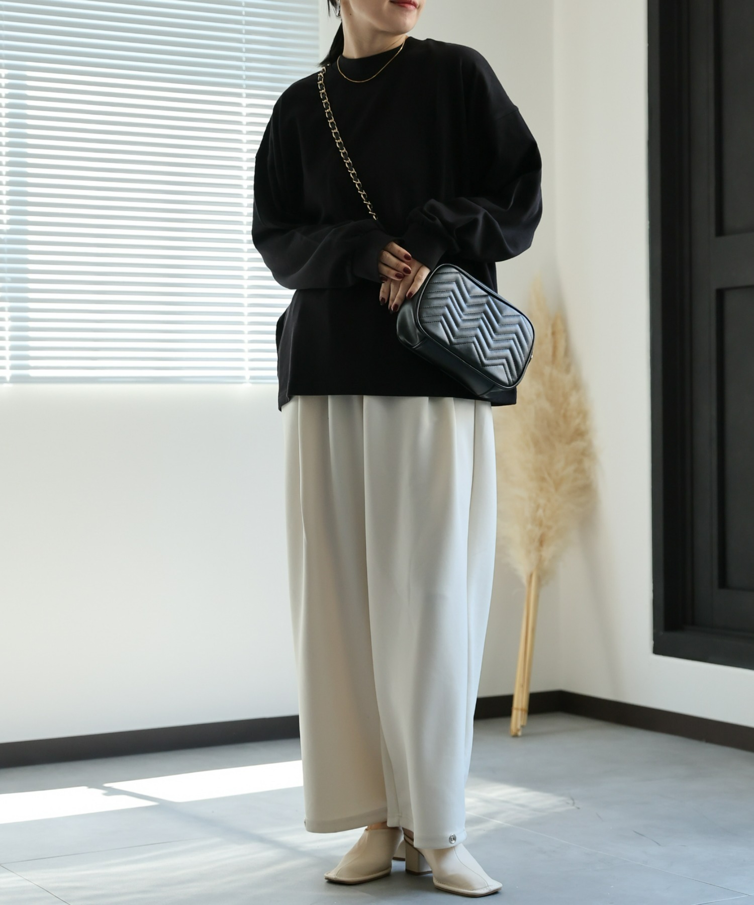 model:162㎝　着用サイズ:FREE
