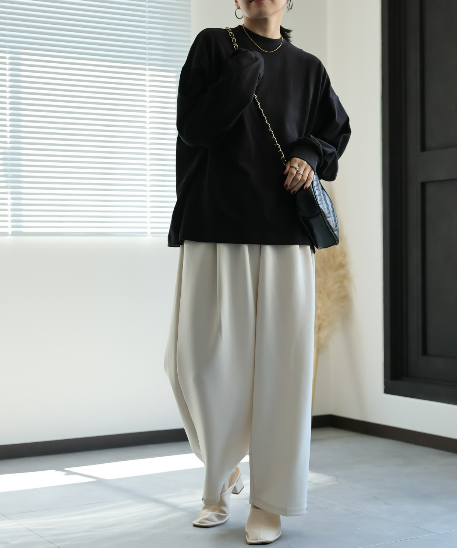 model:162㎝　着用サイズ:FREE