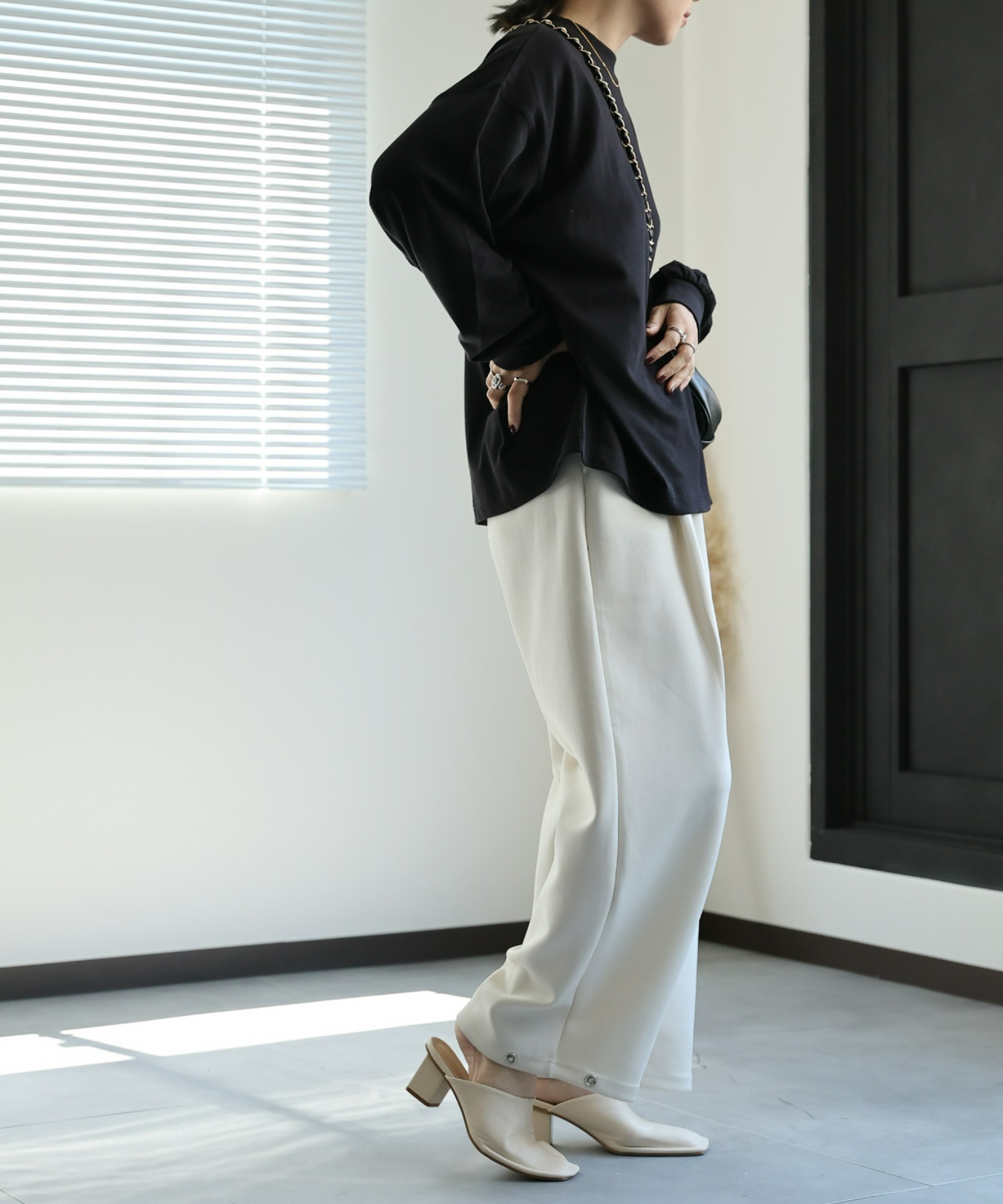 model:162㎝　着用サイズ:FREE