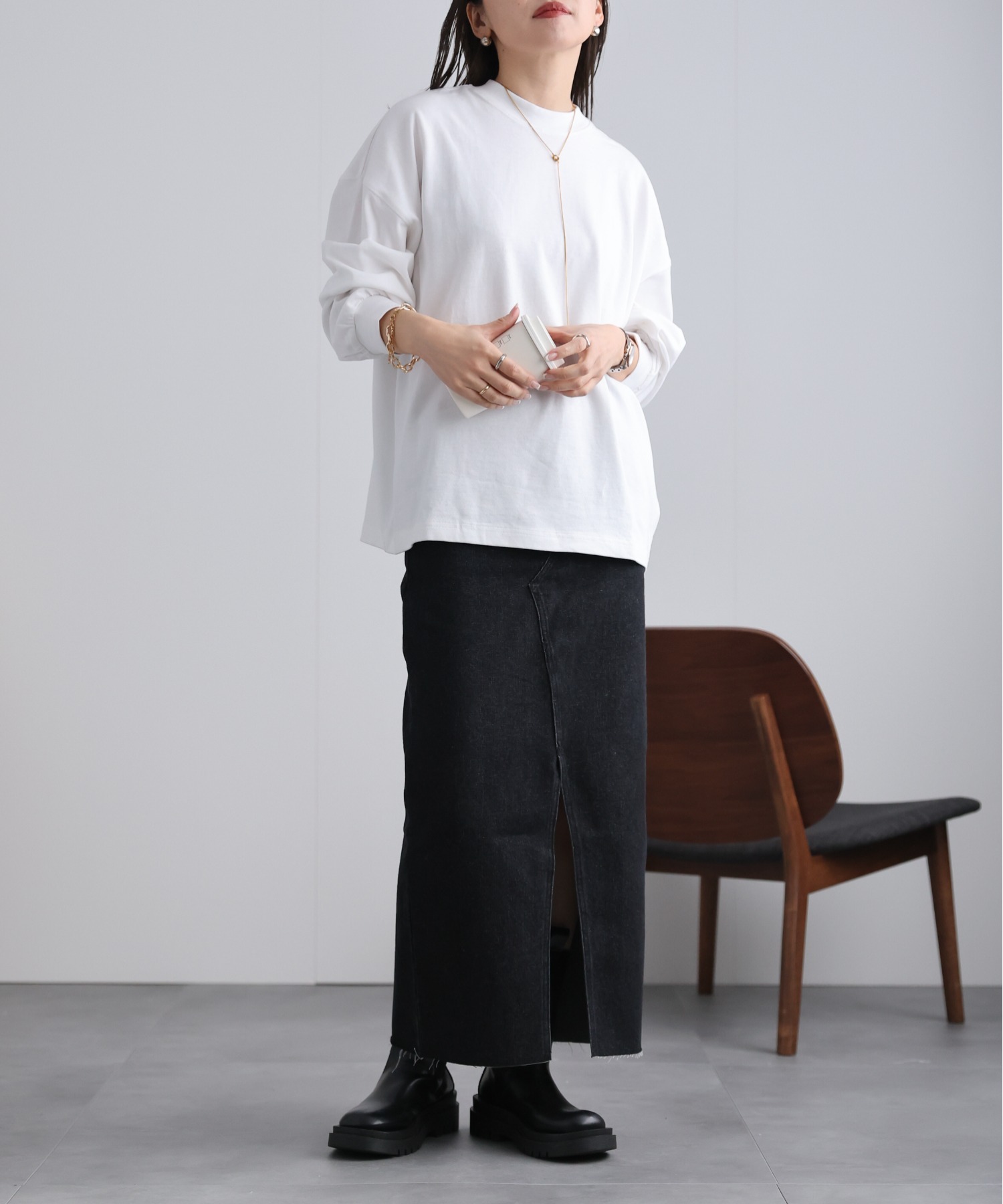 model:162㎝　着用サイズ:FREE