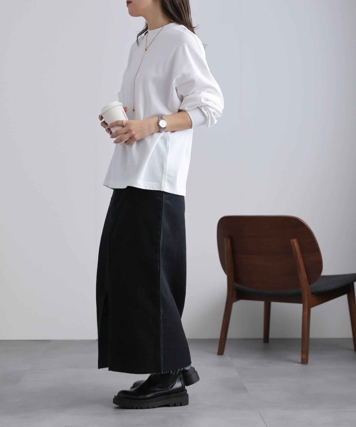 model:162㎝　着用サイズ:FREE