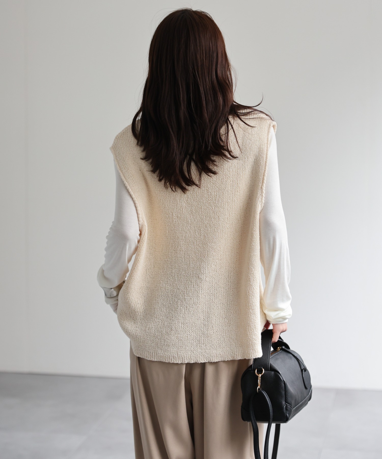 model：156cm 着用サイズ：FREE