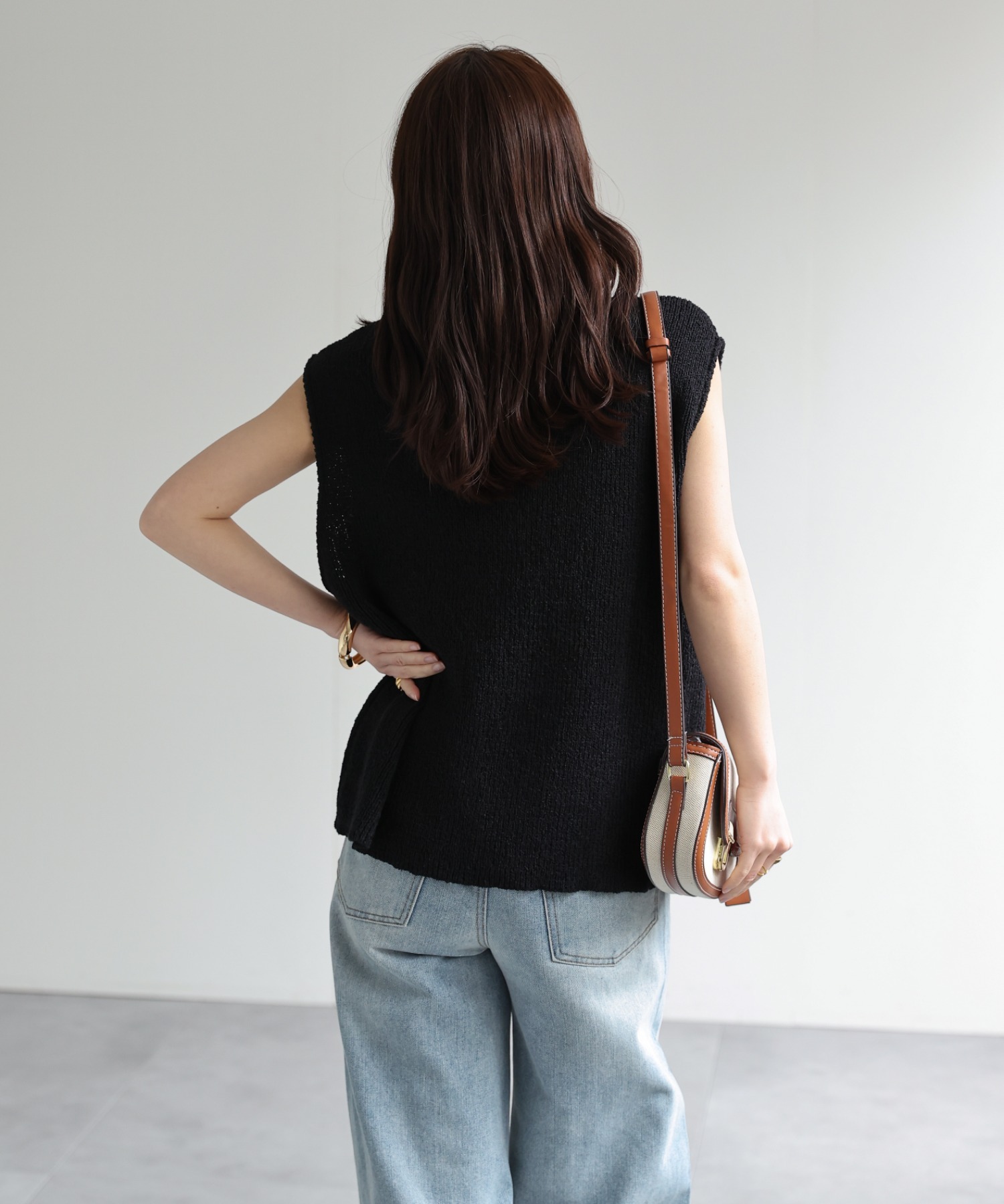 model：156cm 着用サイズ：FREE