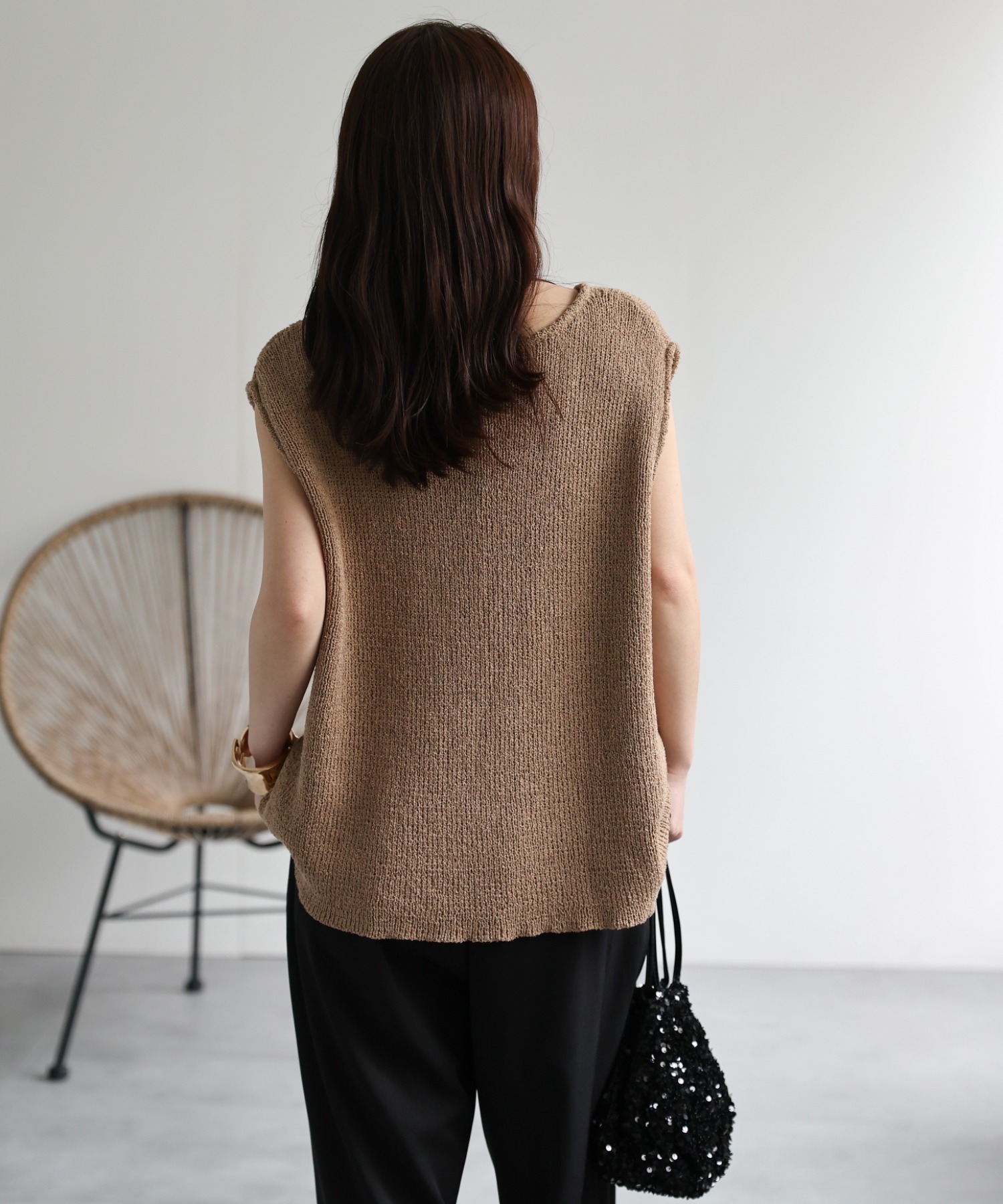 model：156cm 着用サイズ：FREE