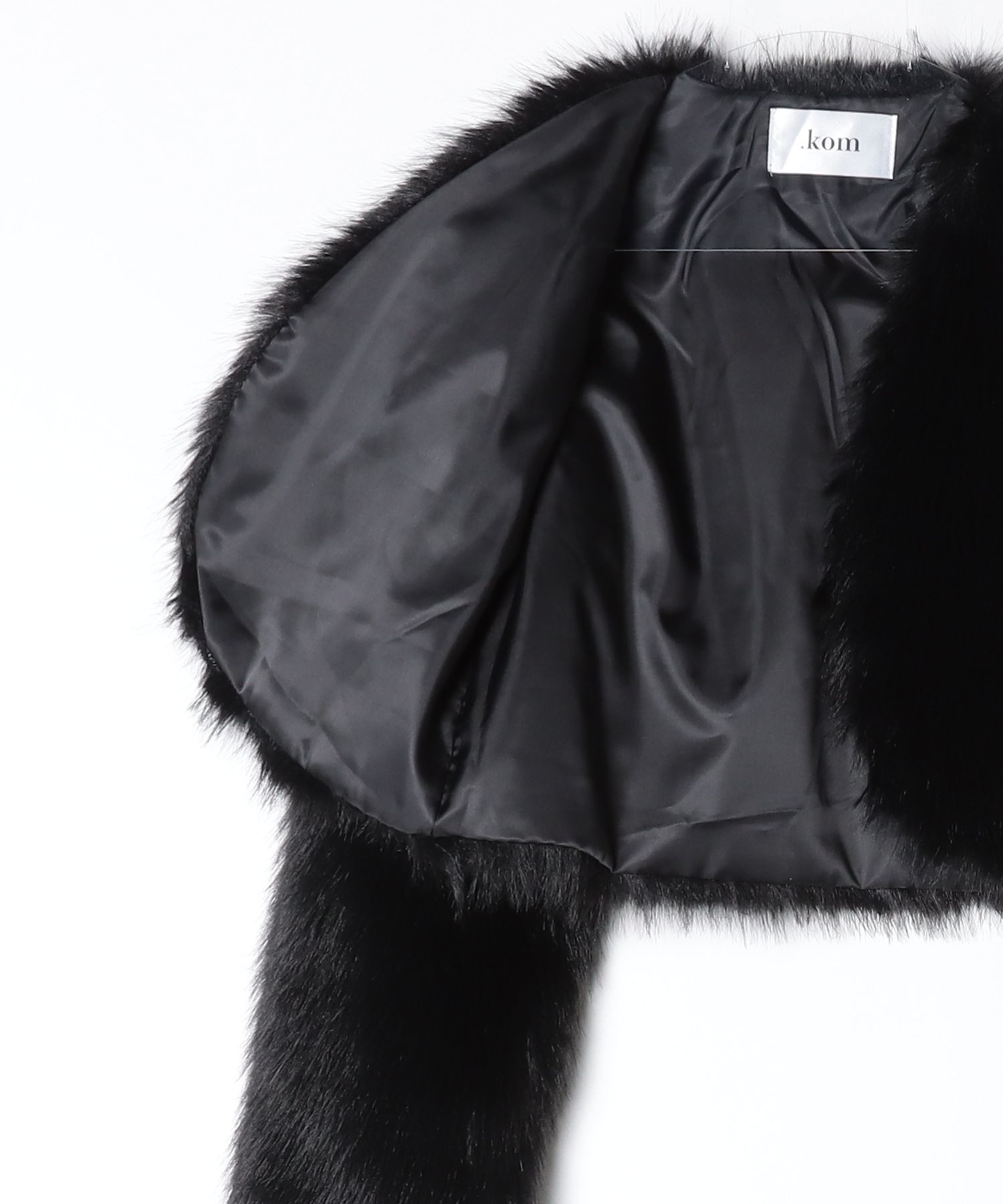 A'GEM/9 × .kom 『.KOMZ/ドットケーオーエムゼット』Glam Faux Fur