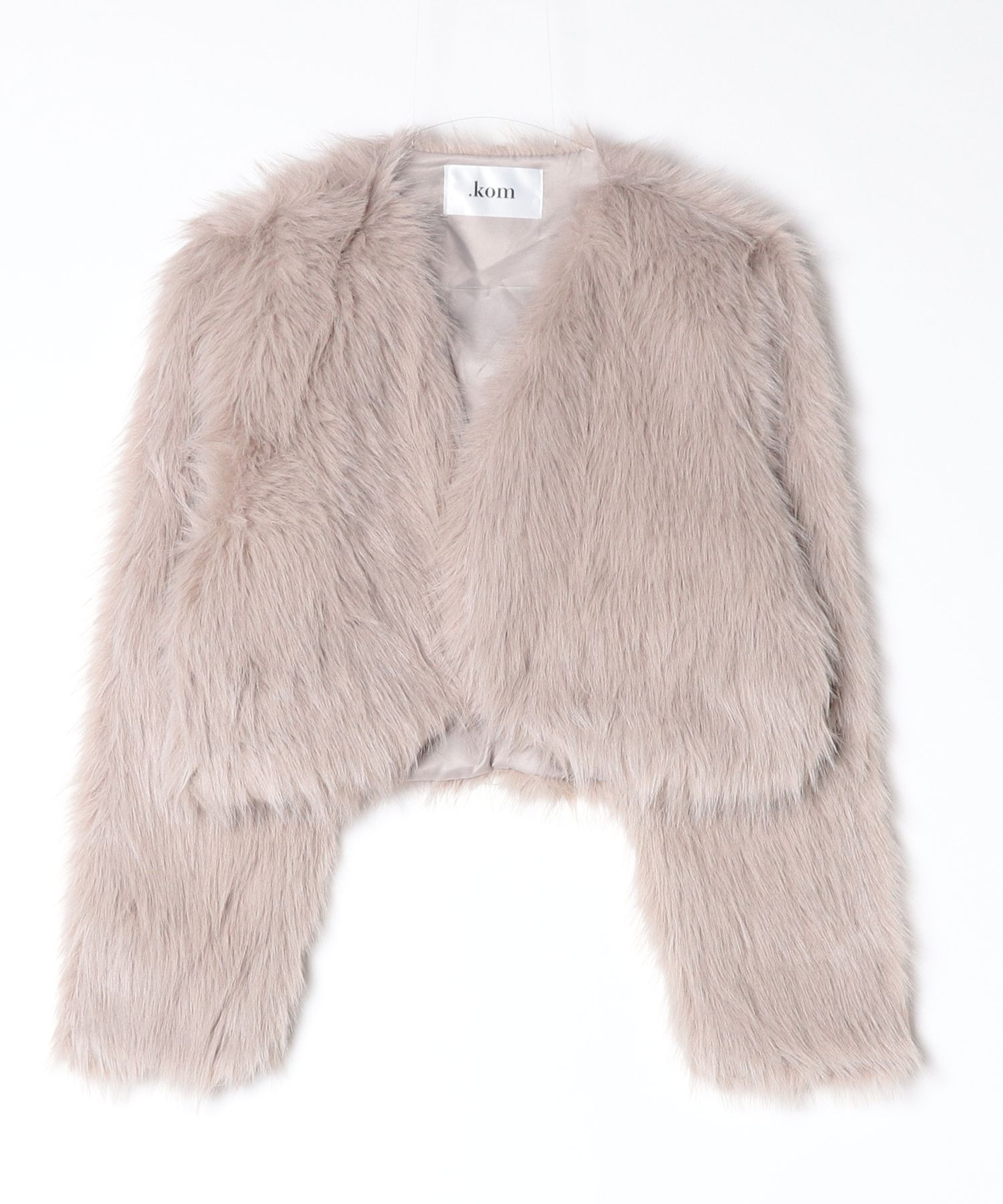 A'GEM/9 × .kom 『.KOMZ/ドットケーオーエムゼット』Glam Faux Fur