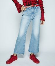 USED加工デニム フレアパンツ