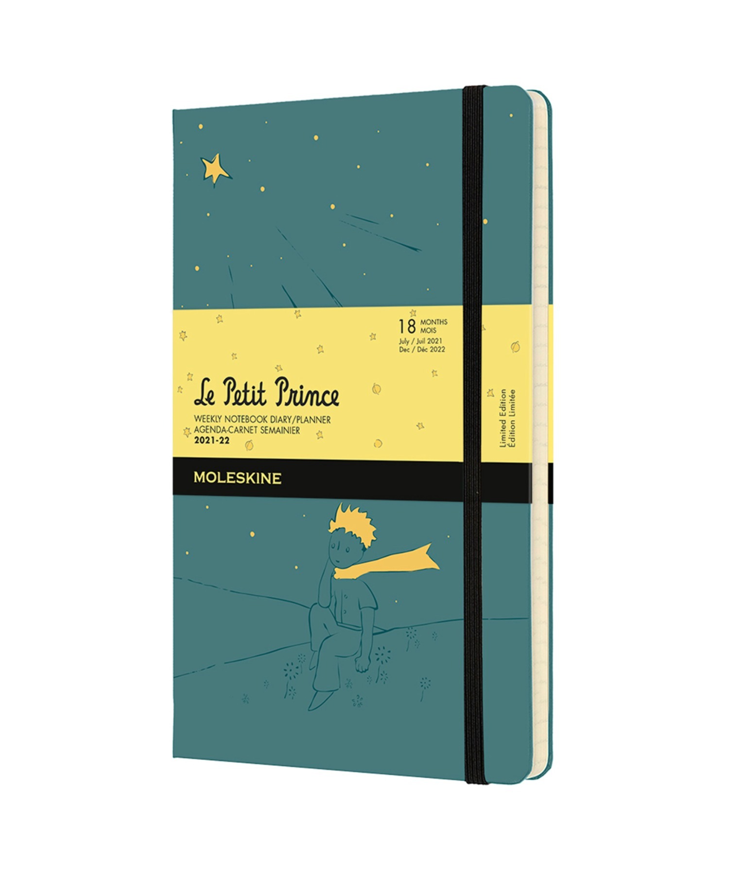 モレスキン 手帳 星の王子様 21年7月始まり 18カ月 ウィークリーダイアリー ハード