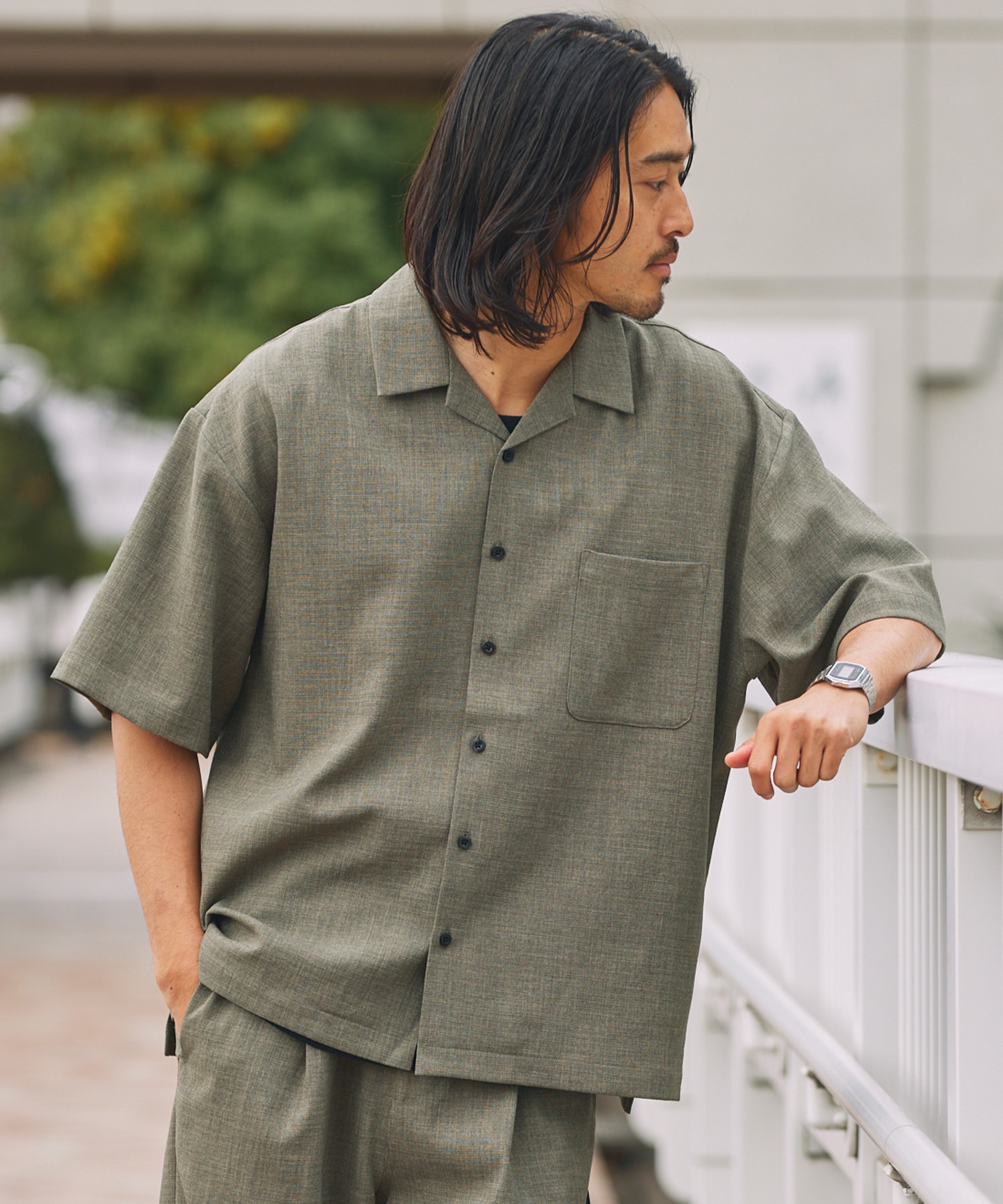 UNNOTICEシリーズ】＜セットアップ対応＞ドライタッチ テックリネン
