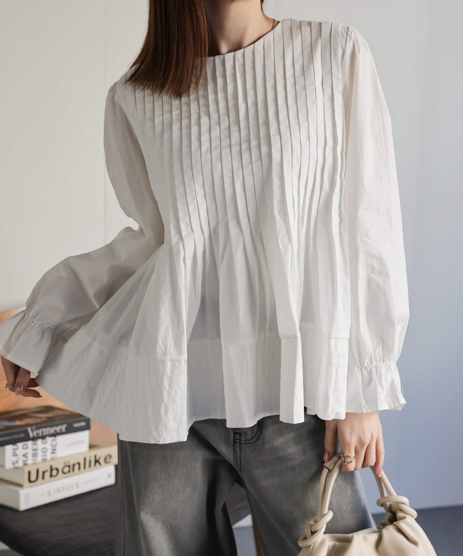 model:162cm　着用サイズ:F