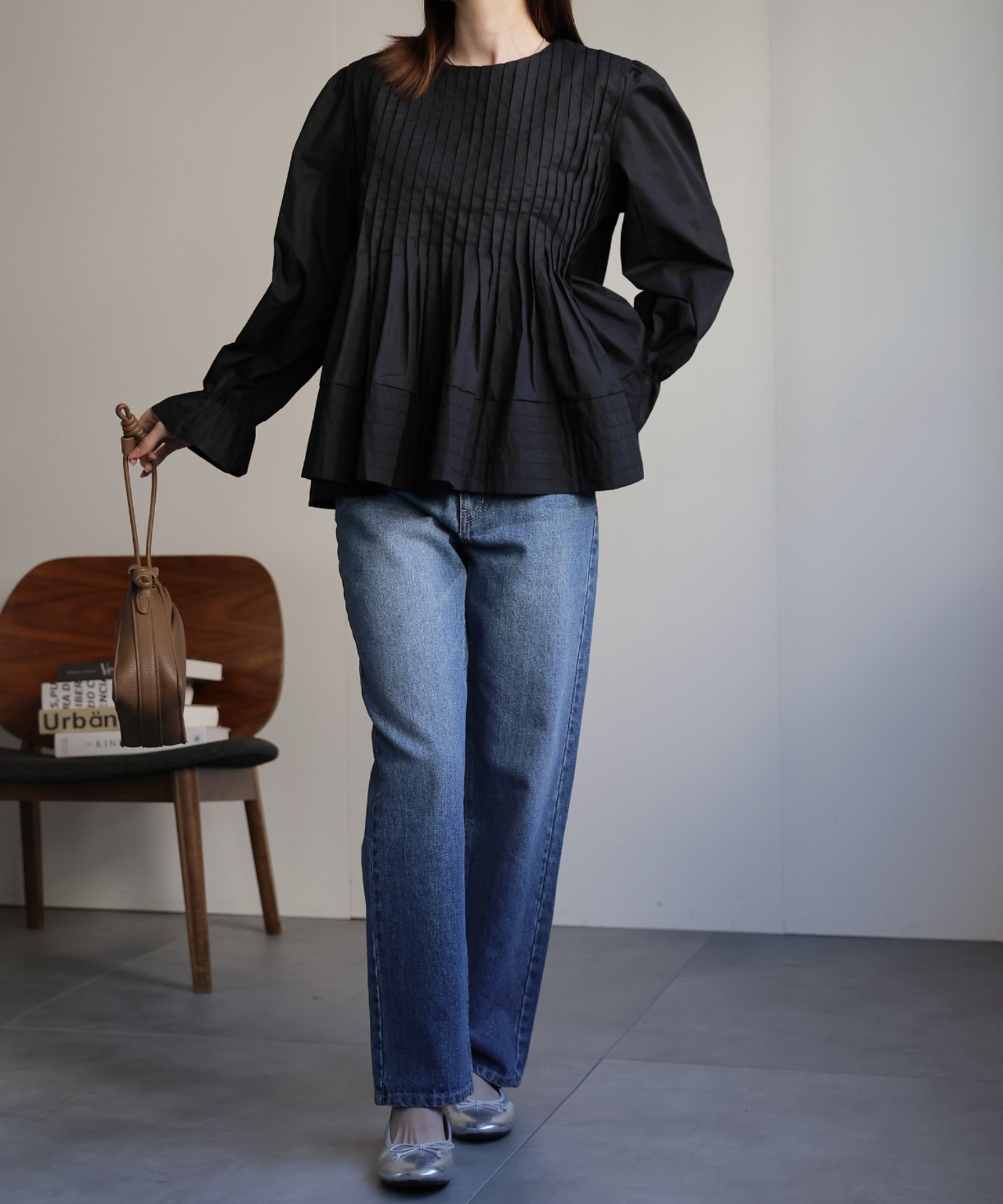 model:162cm　着用サイズ:F