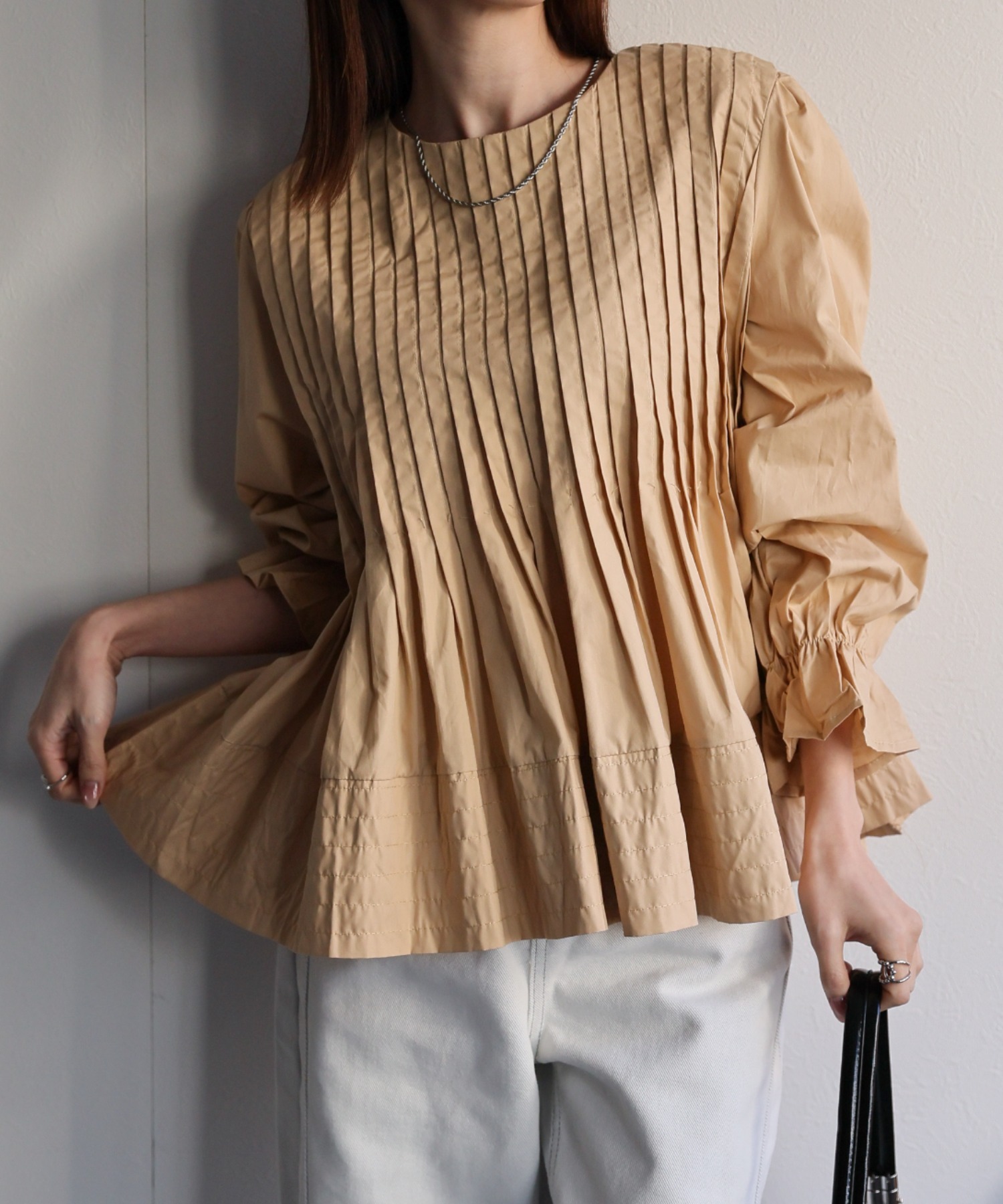model:162cm　着用サイズ:F