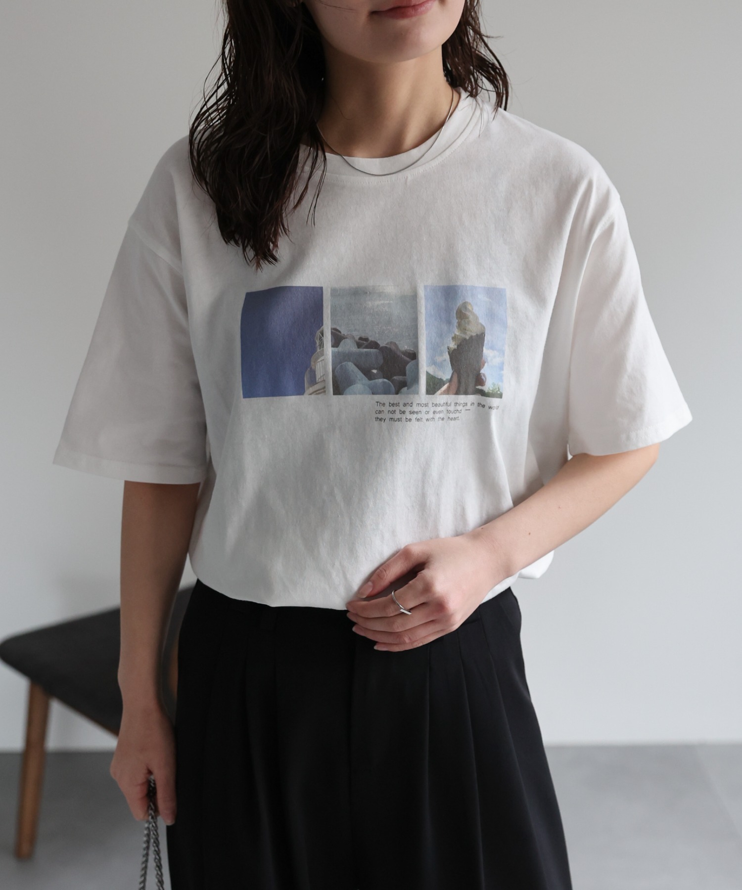model：156cm 着用サイズ：FREE
