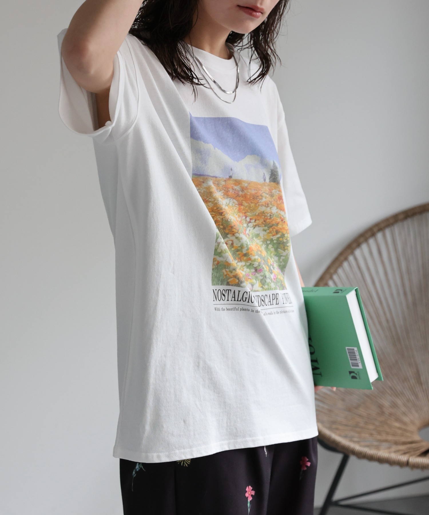 model：156cm 着用サイズ：FREE