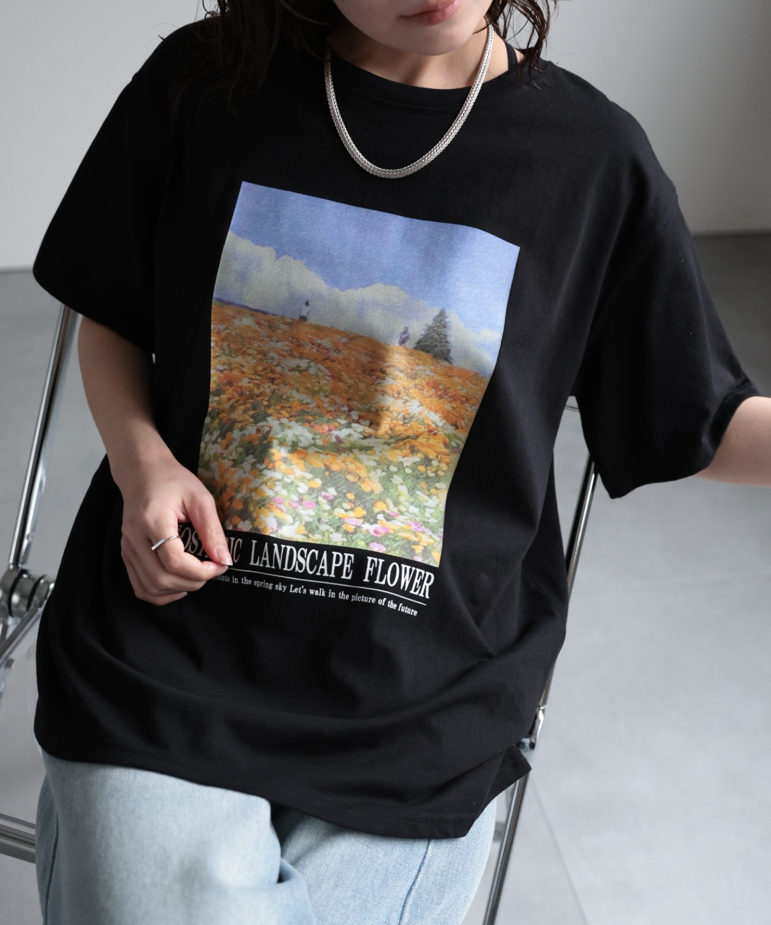 model：156cm 着用サイズ：FREE