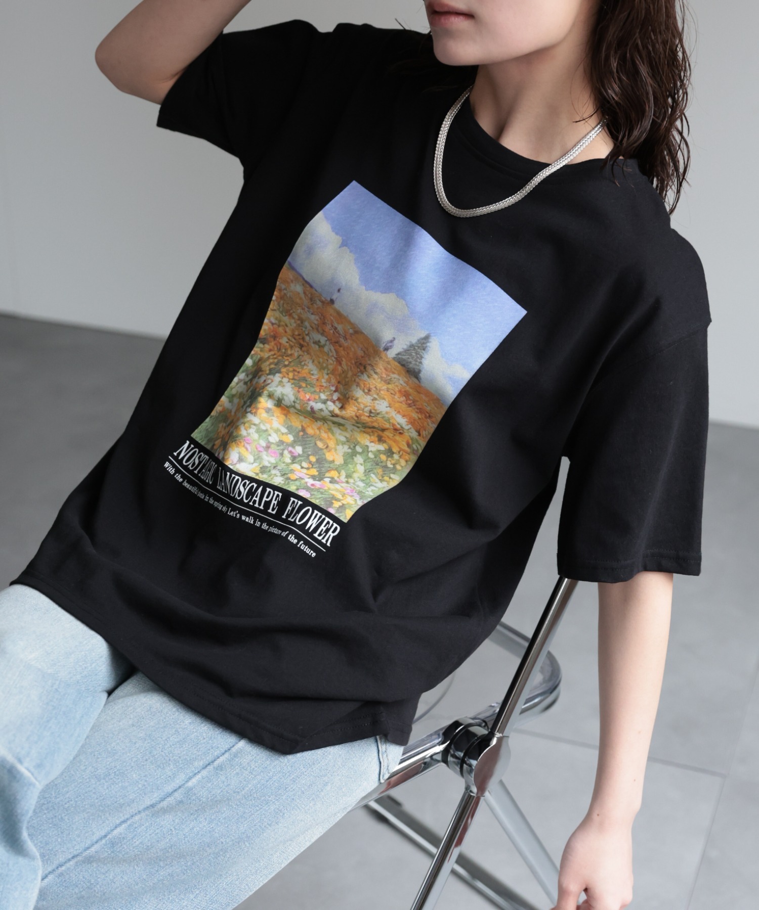 model：156cm 着用サイズ：FREE