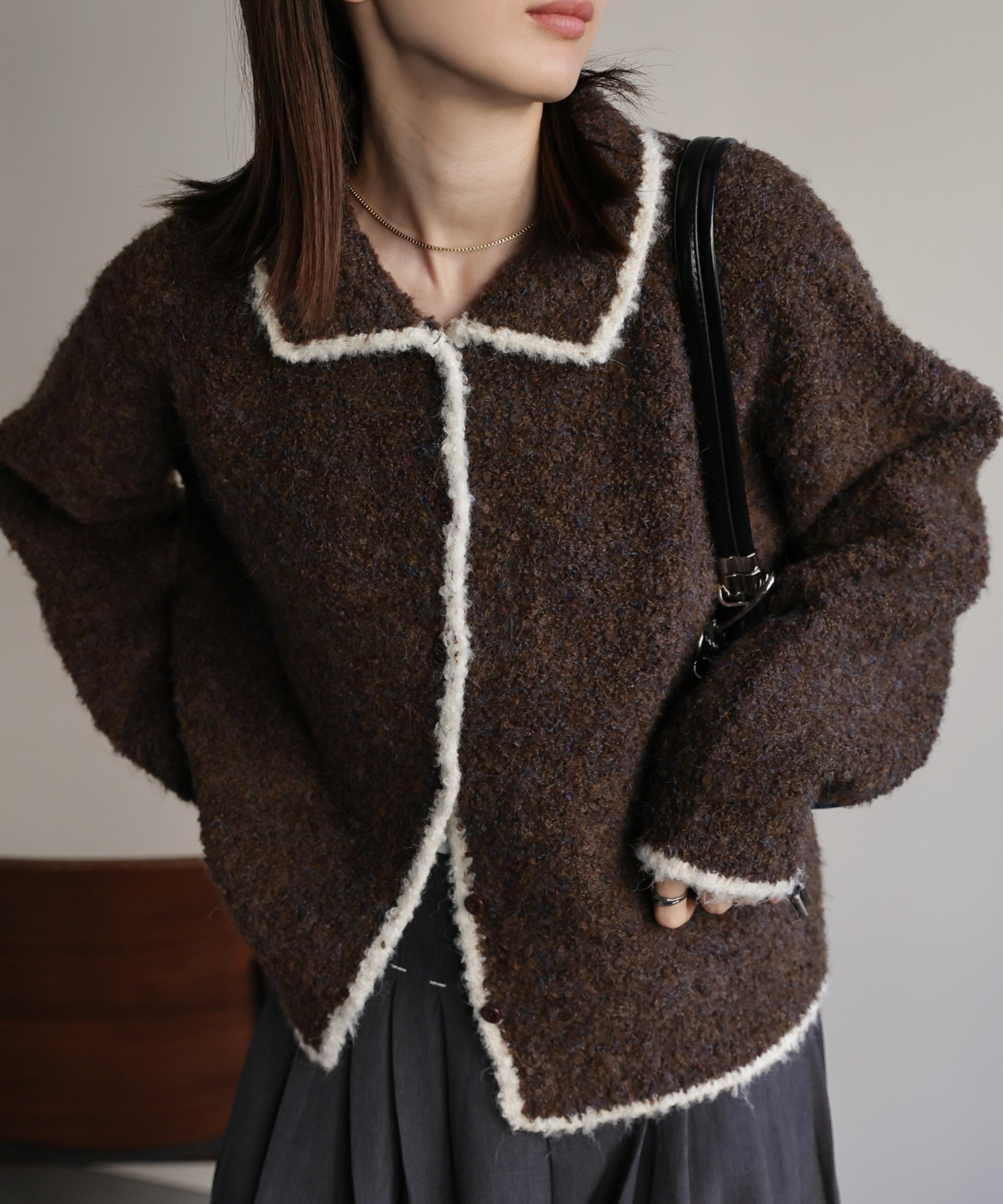 model:162cm 着用サイズ:F
