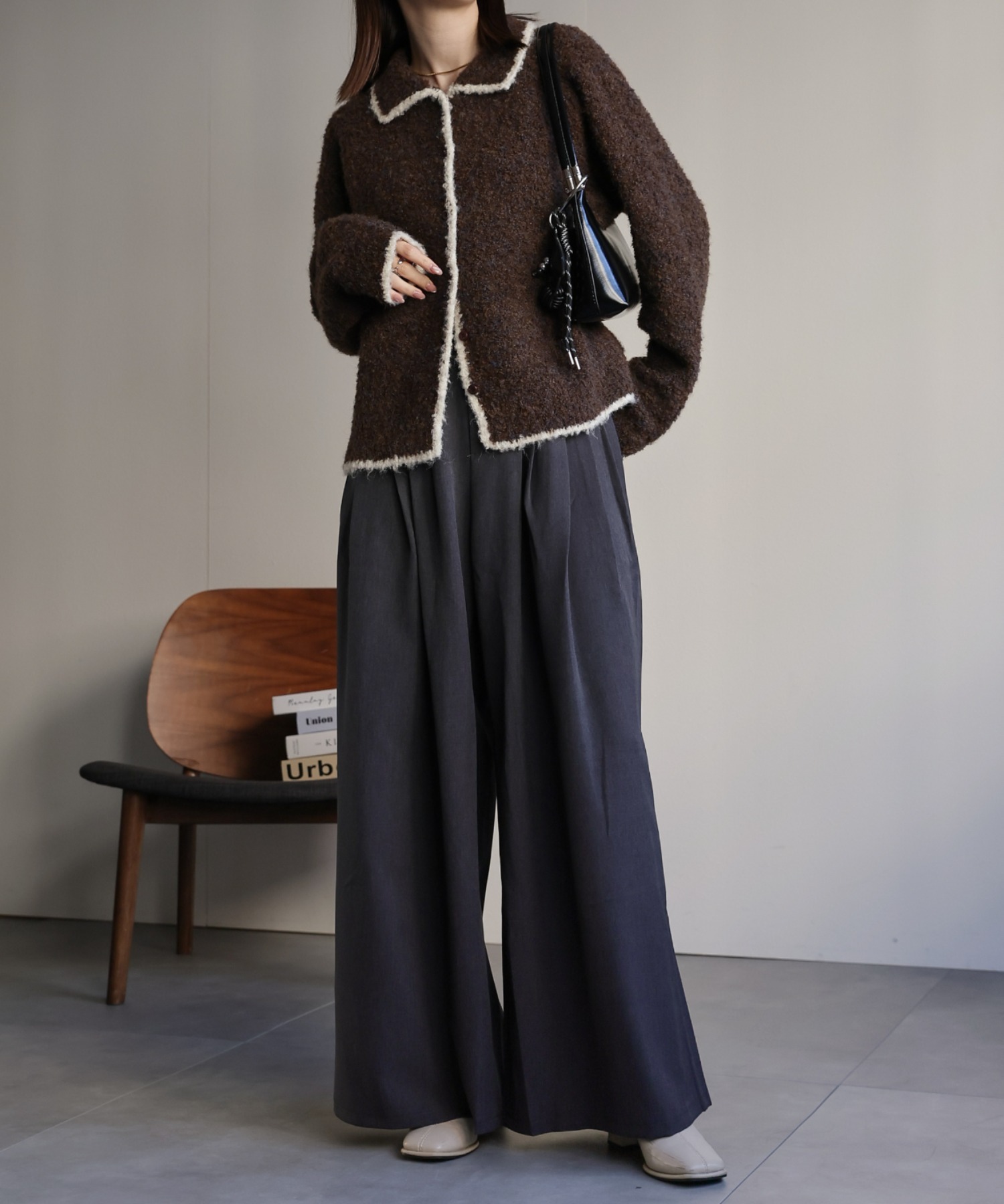 model:162cm 着用サイズ:F