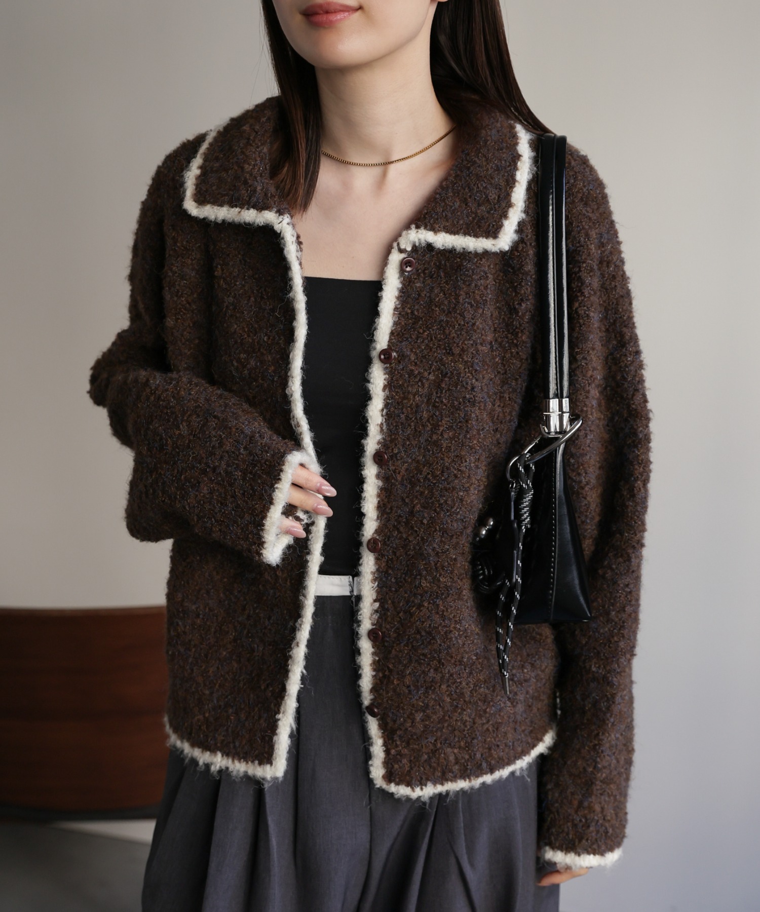 model:162cm 着用サイズ:F