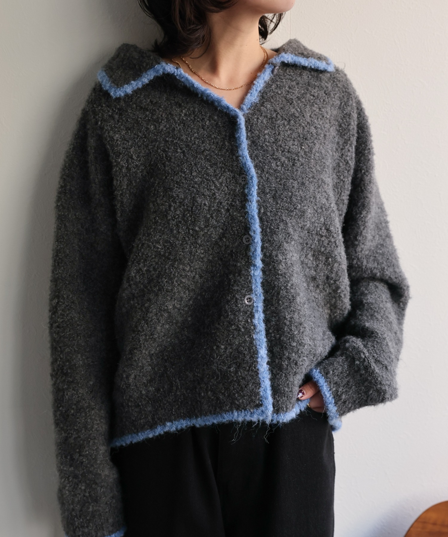 model:160cm 着用サイズ:F