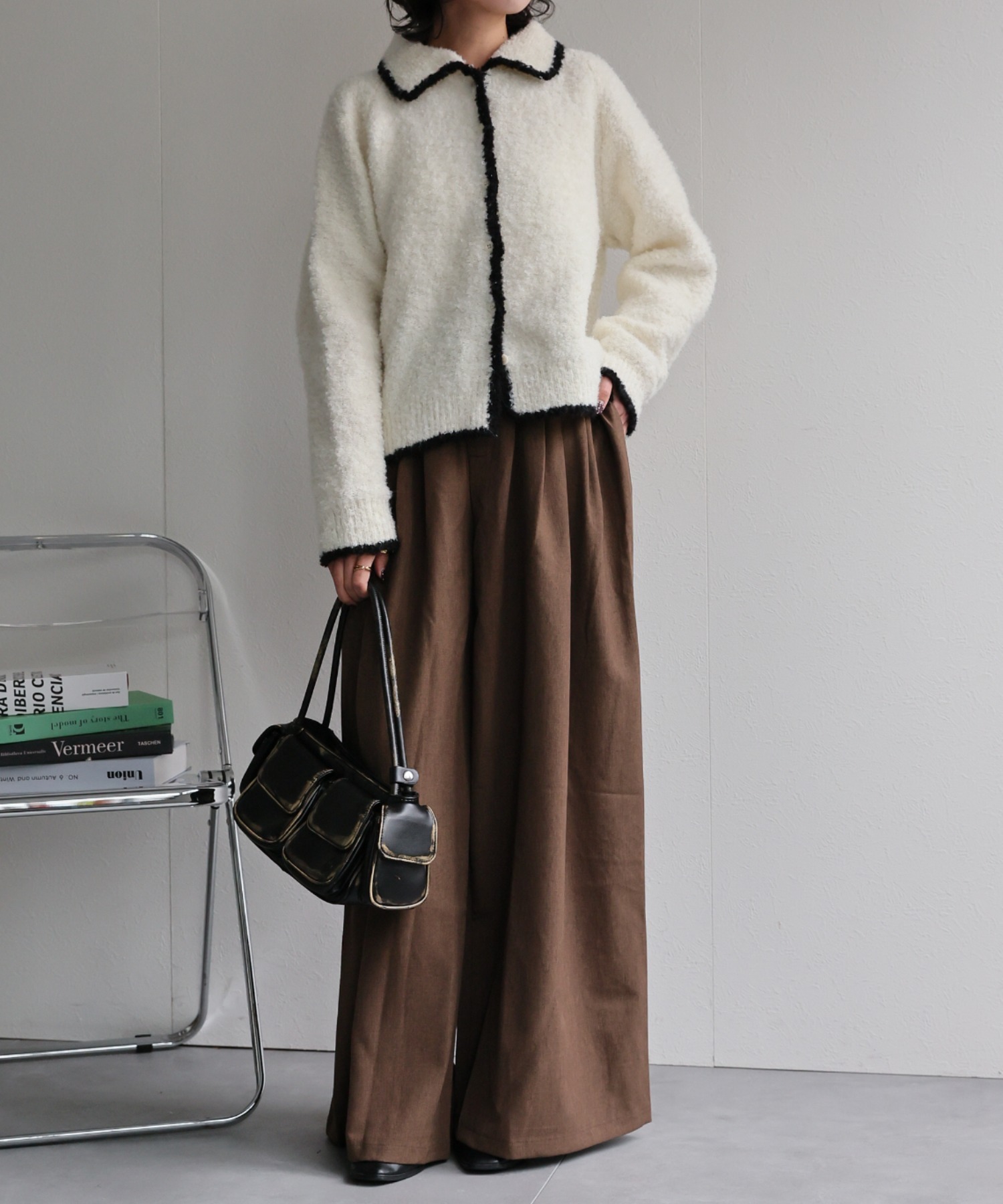 model:160cm 着用サイズ:F