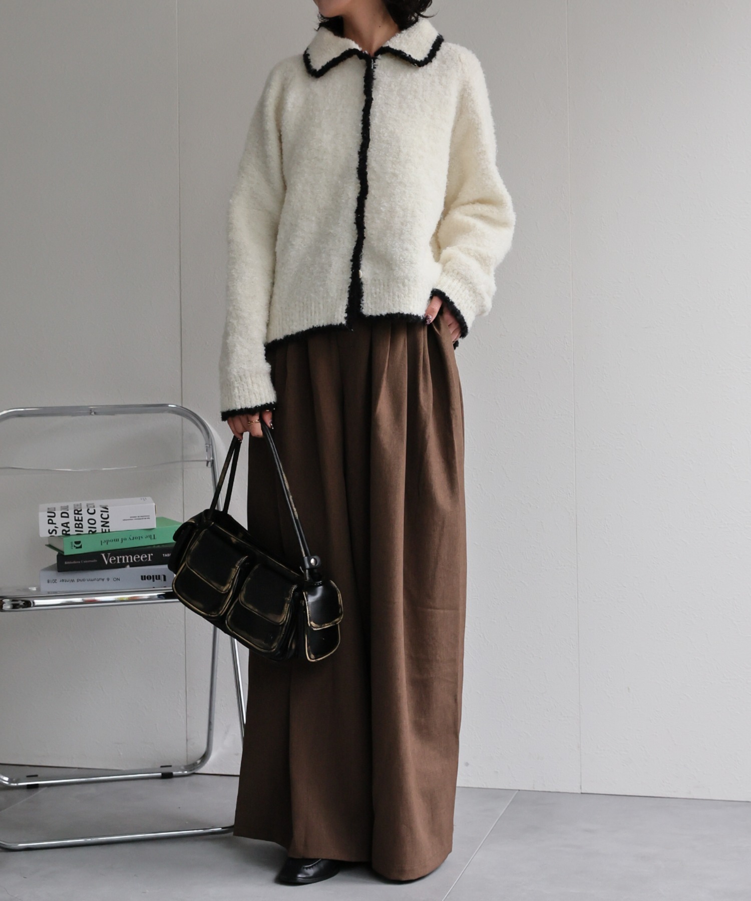 model:160cm 着用サイズ:F