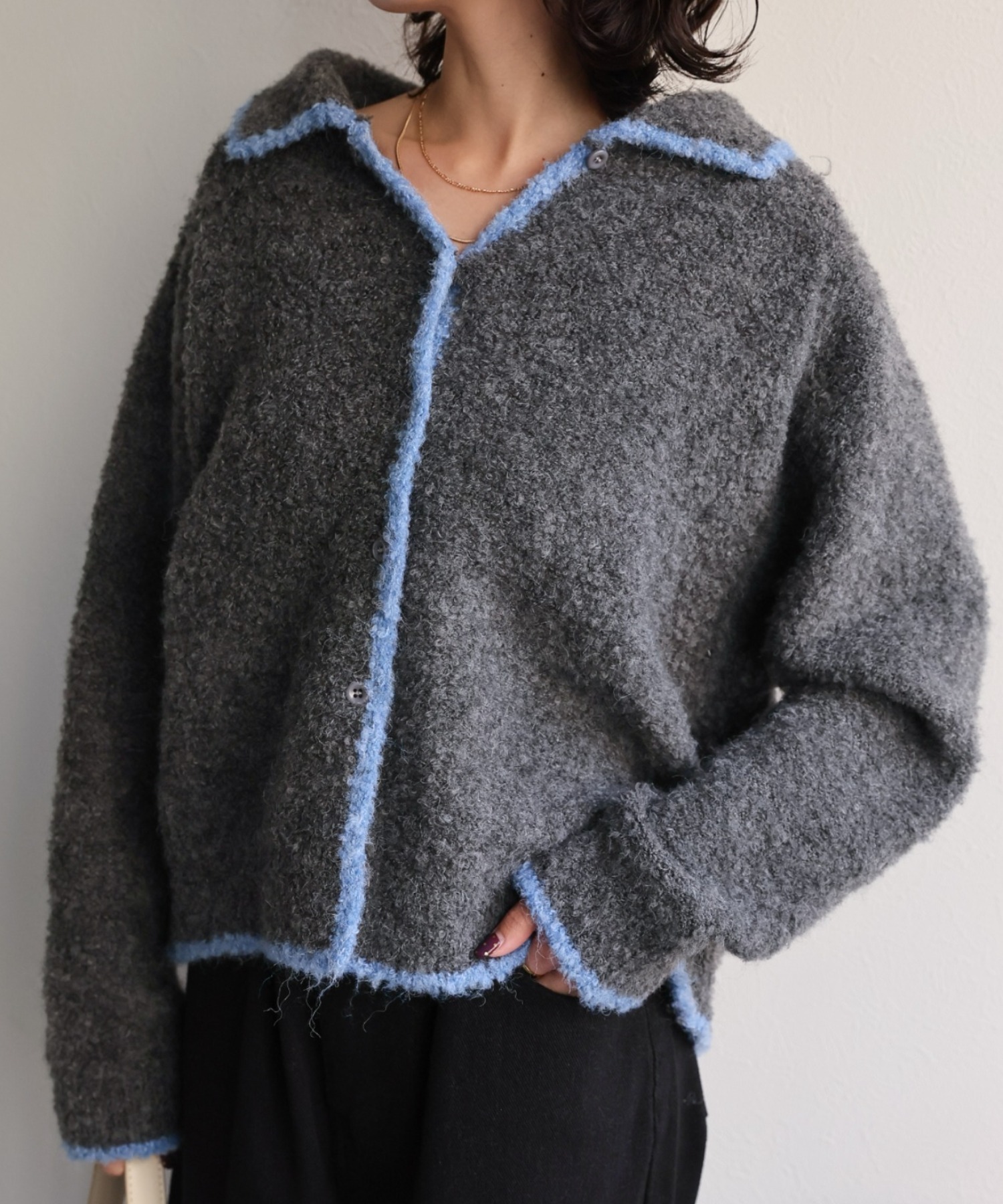 model:160cm 着用サイズ:F
