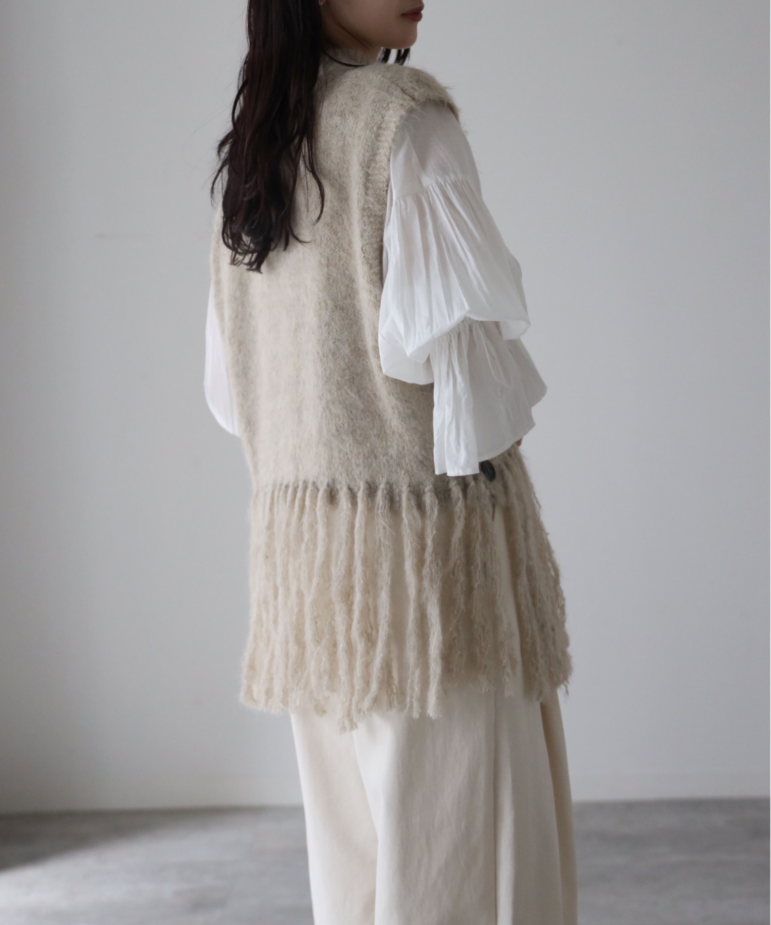model：164cm. 着用サイズ：FREE