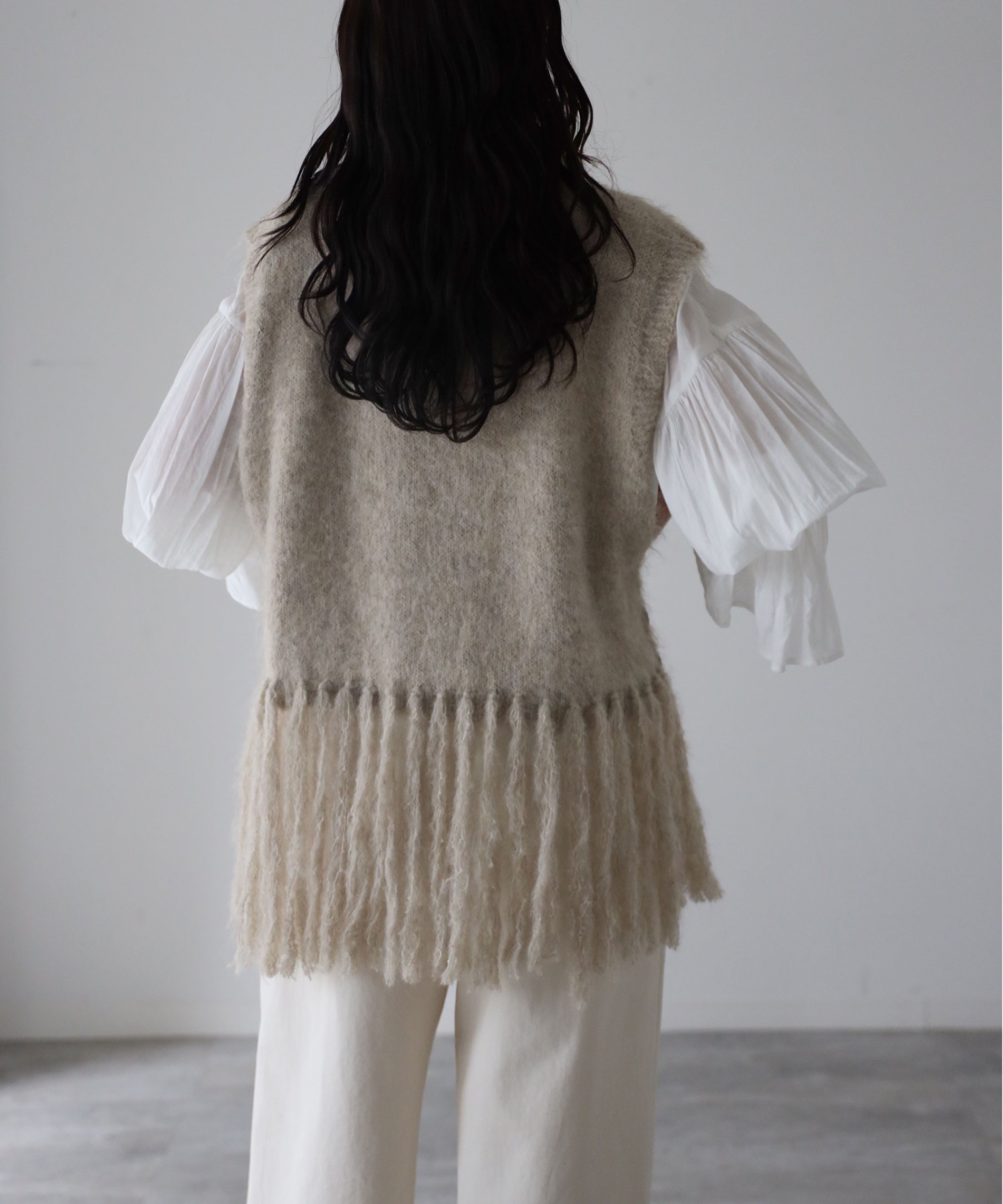 model：164cm. 着用サイズ：FREE