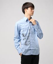 SUPER HYS ROCK pt 長袖ウエスタンシャツ