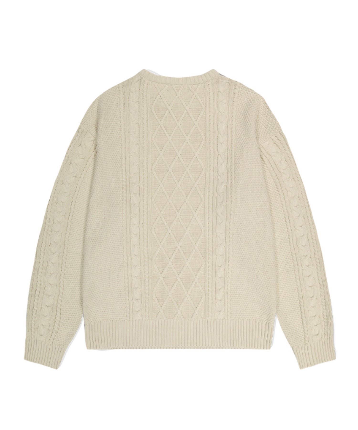 mahagrid/マハグリッド』BROKEN GUITAR CABLE KNIT SWEATER/ギター